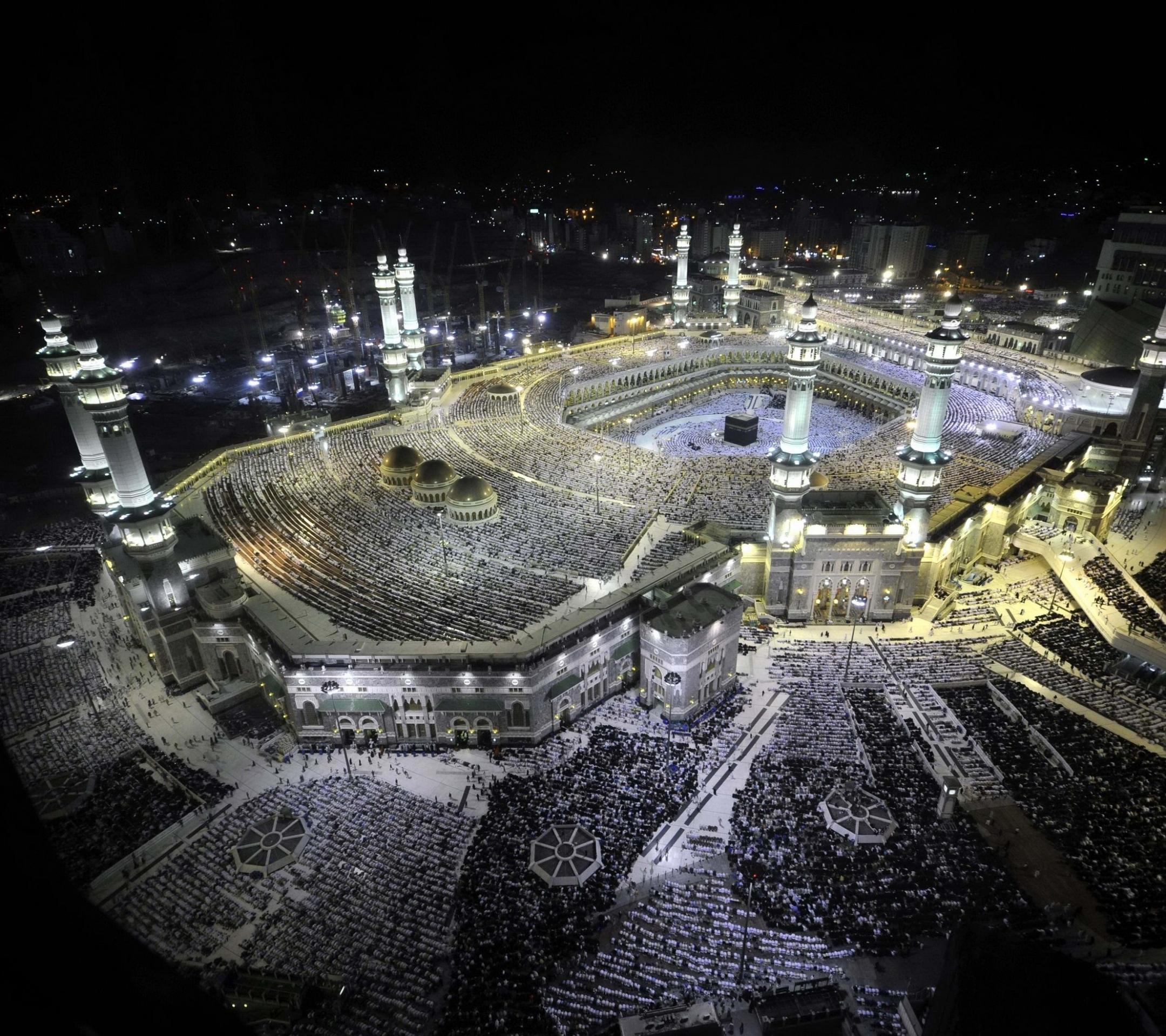 Religious Great Mosque Of Mecca (2160x1920)