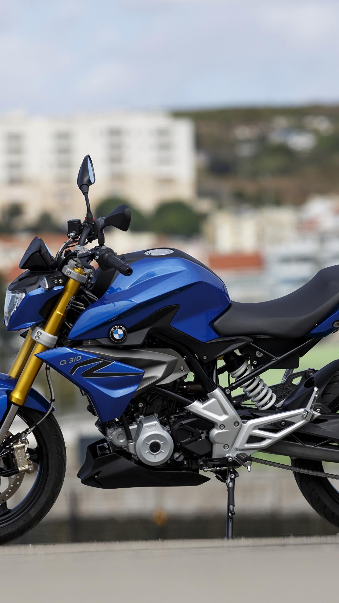 Image BMW 2015 16 G 310 R Blue Motorcycle 1080x1920