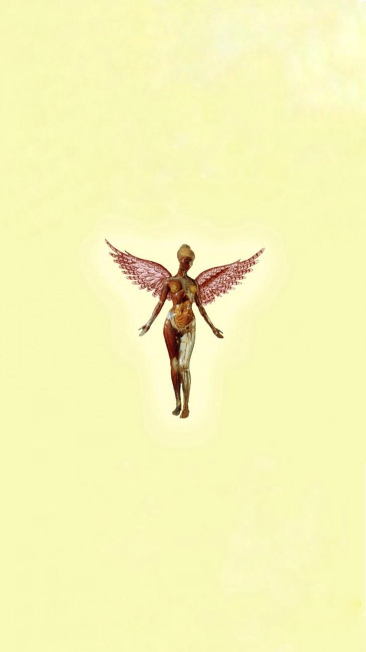 I made phone wallpaper for In Utero