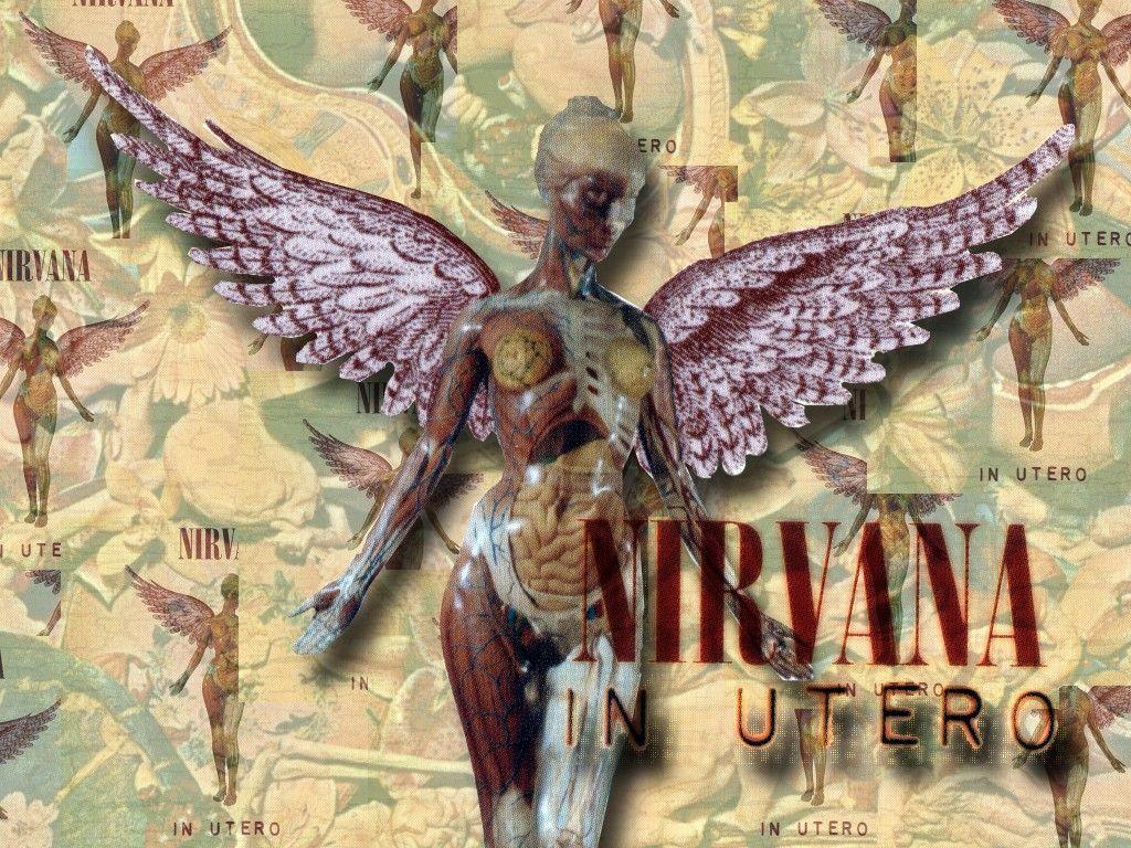 Nirvana In Utero Background Wallpaper. Kurt cobain in 2019