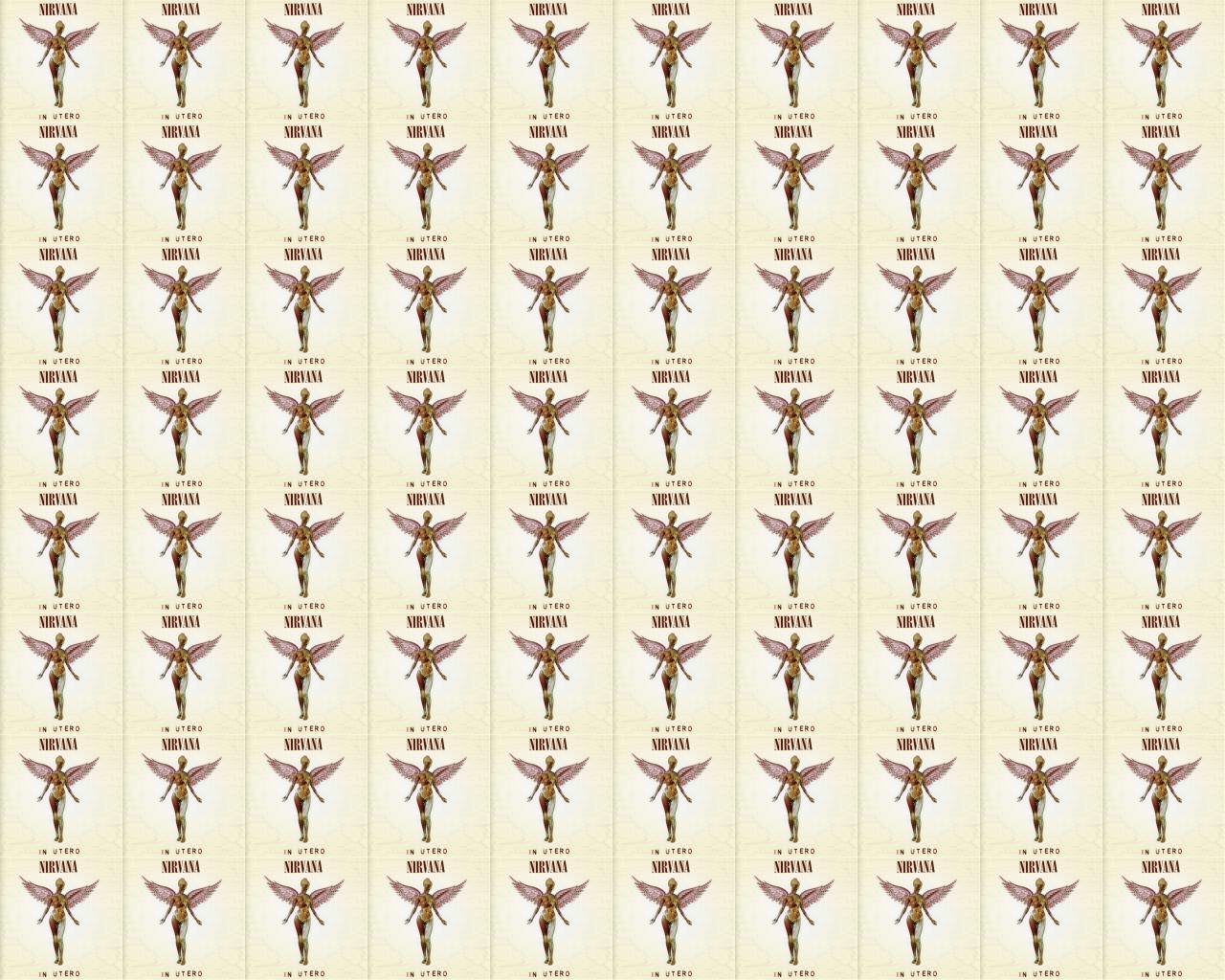 Nirvana In Utero Wallpaper « Tiled Desktop Wallpaper