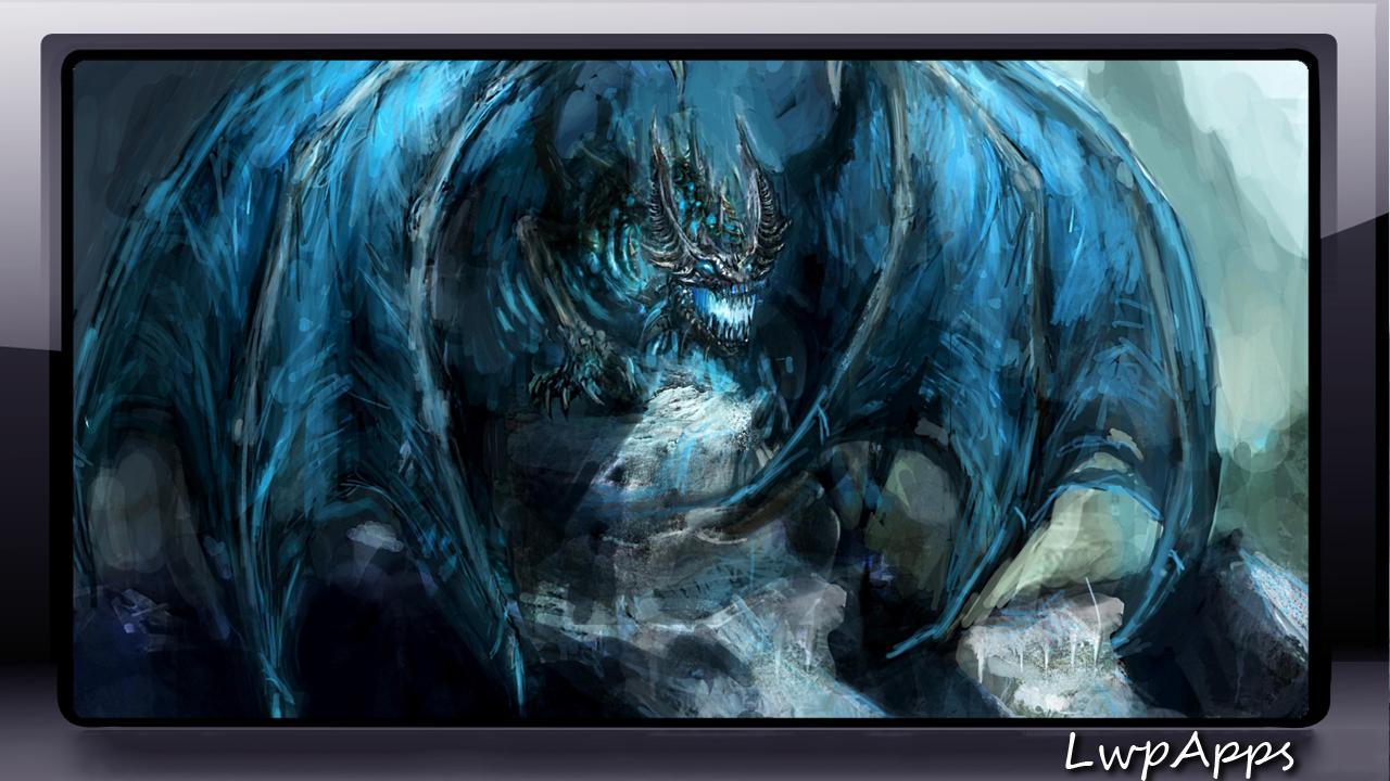Ice Dragon Wallpaper for Android