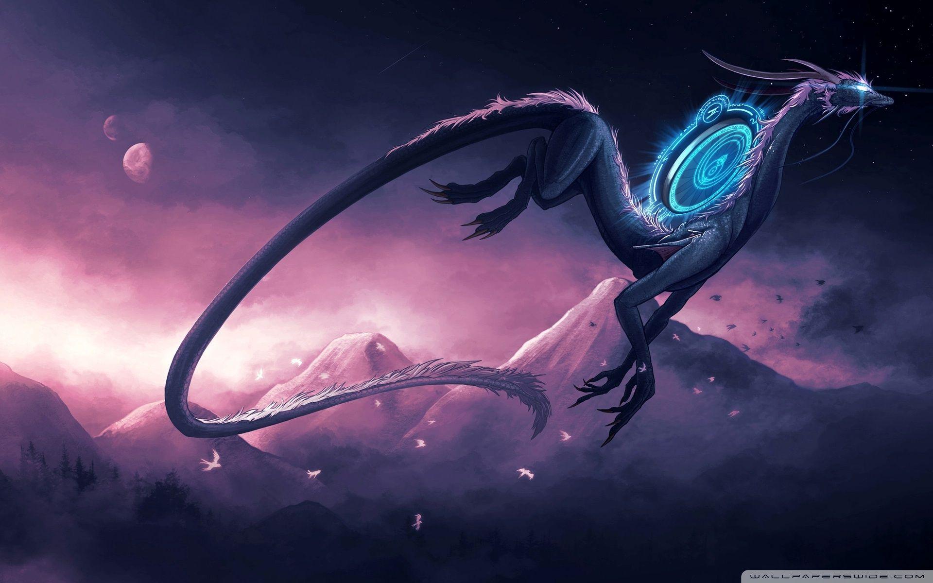 Galaxy Dragon Wallpaper