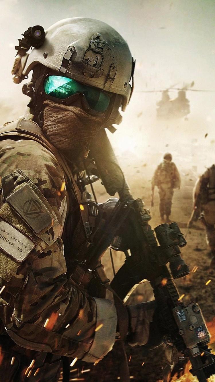 Battlefield Soldier iPhone iPhone 6S, iPhone 7
