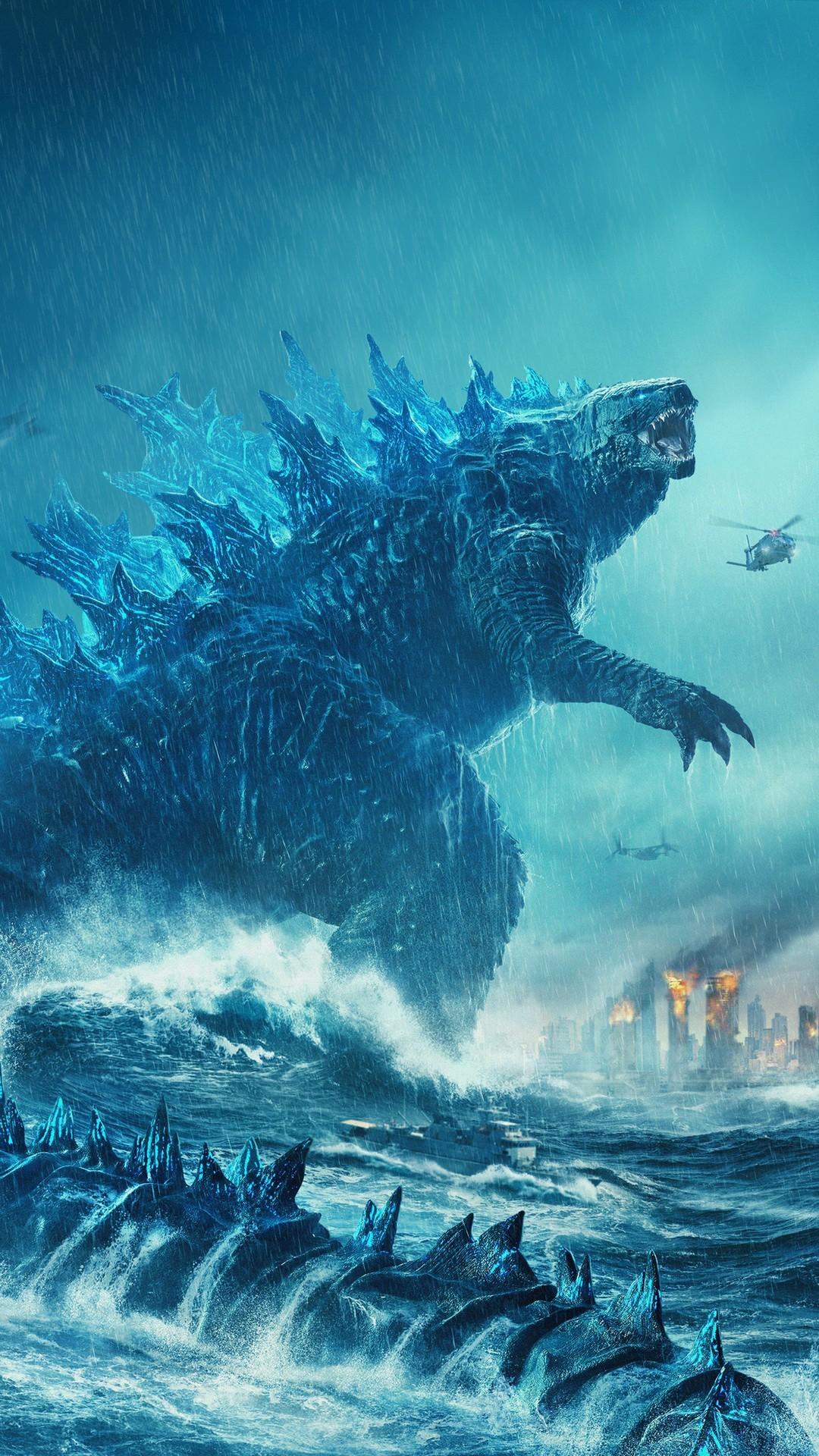 Godzilla King of the Monsters Wallpaper For iPhone 3D iPhone Wallpaper