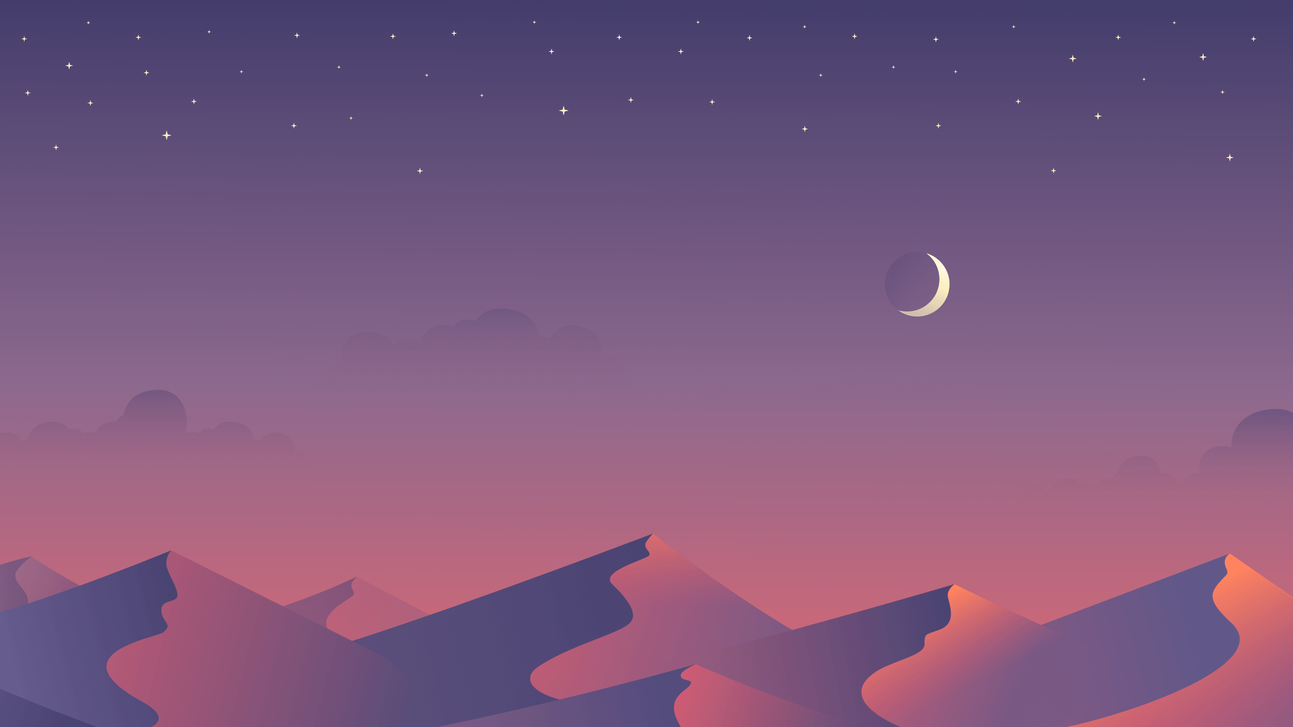Deserts Moon Android Skies Tablet Desktop Background Image