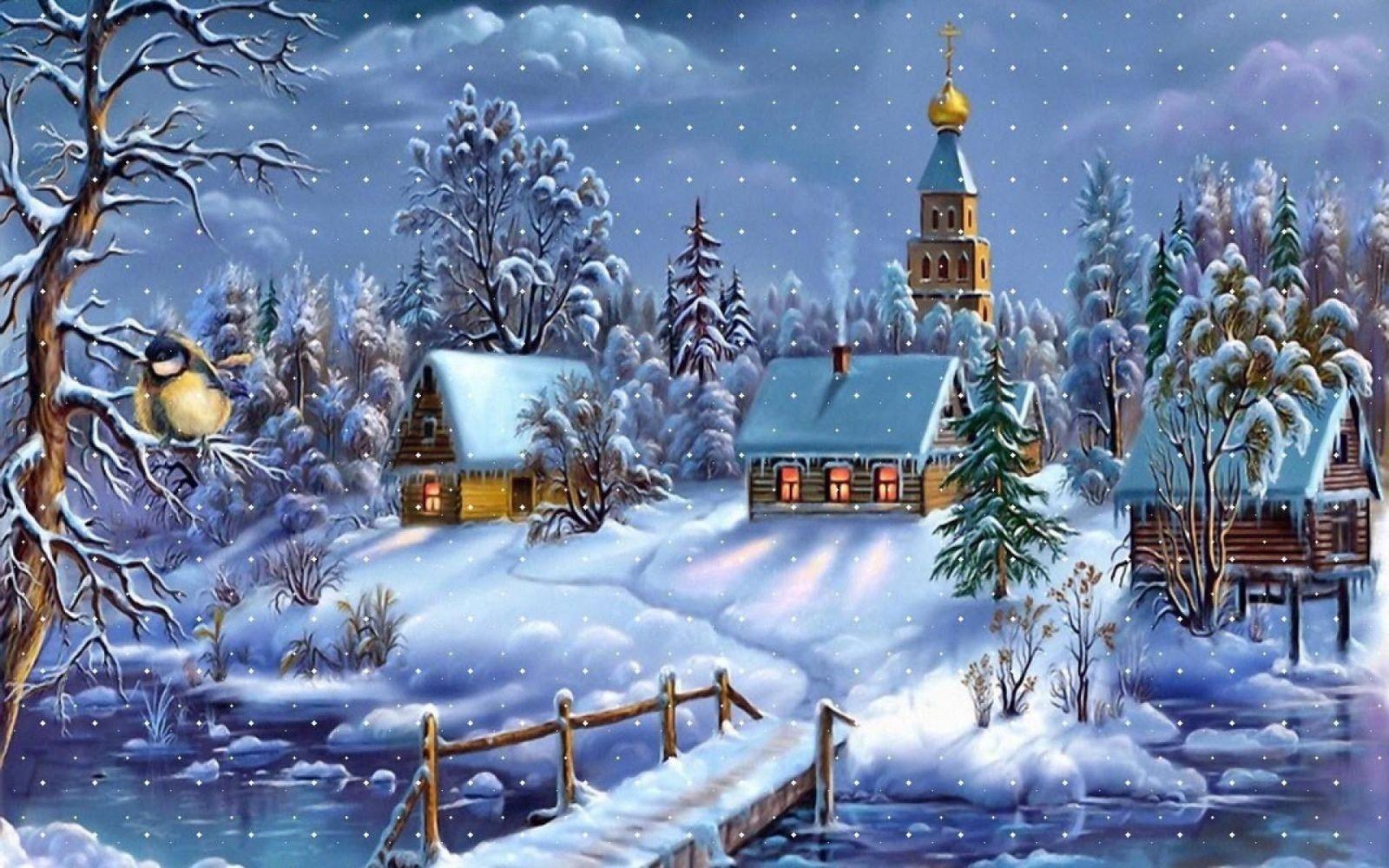 Christmas, Scenery, Wallpaper, Desktop Wallpaper, HD Free