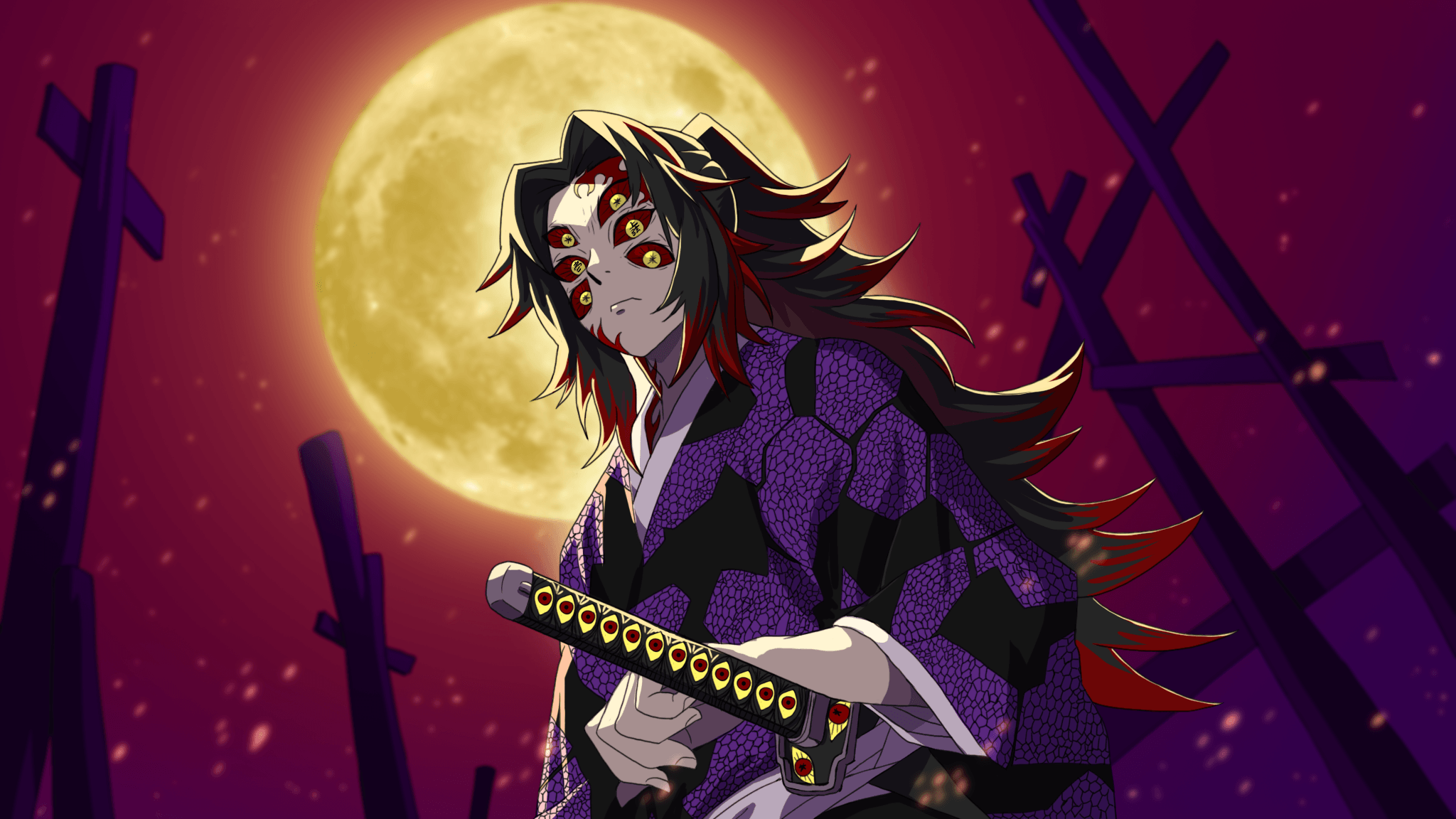 Demon Slayer Kokushibo Wallpapers Wallpaper Cave