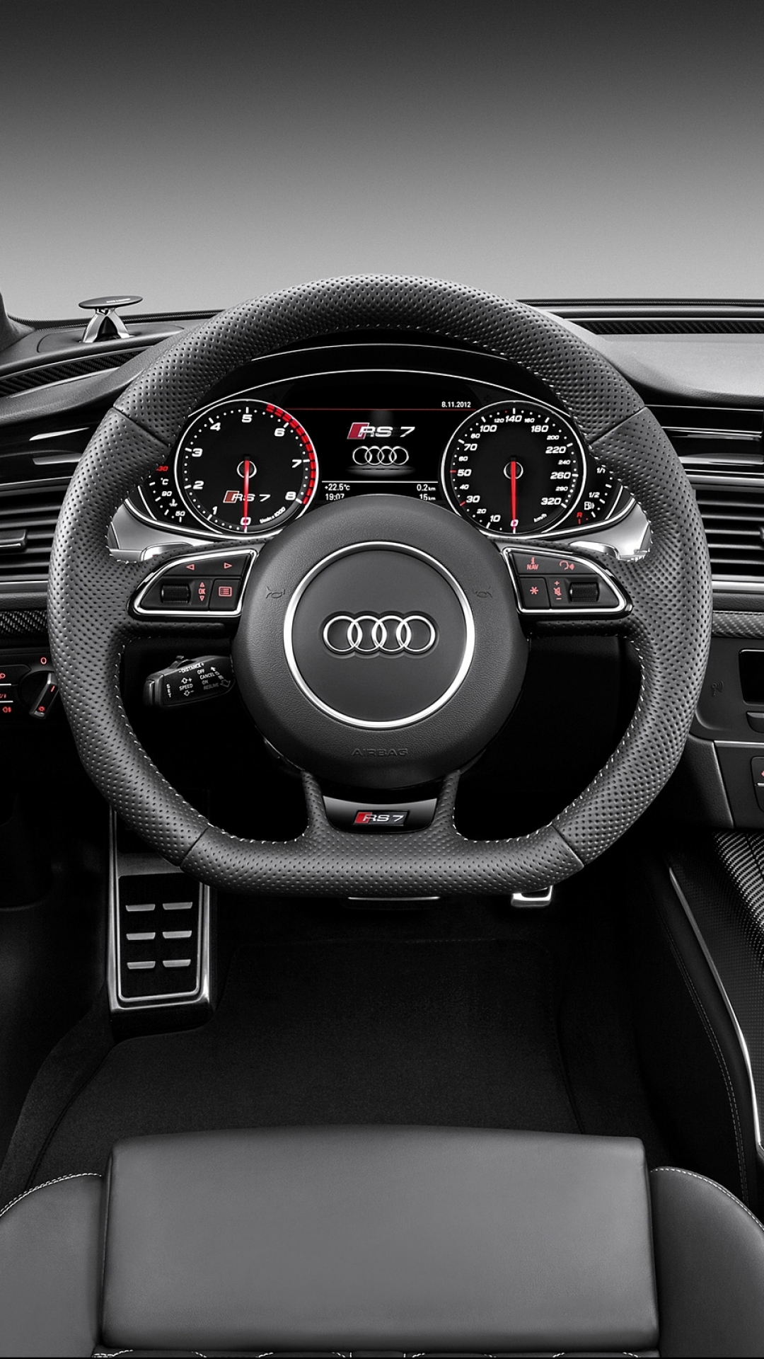 Audi Logo Wallpaper HD iPhone