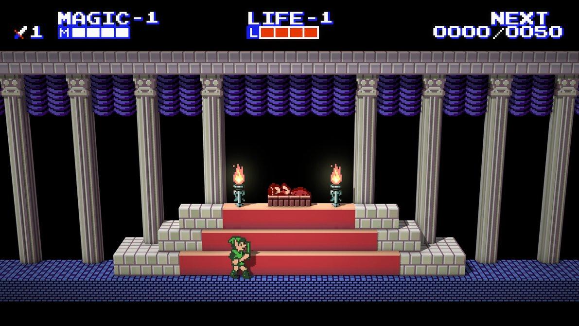 Zelda II: Adventure of Link Voxel by Vihola. Games. Zelda