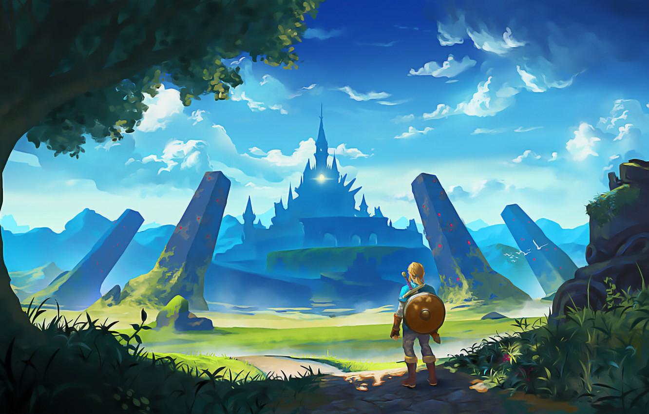 Wallpaper Nintendo, Game, Link, The Legend Of Zelda: Breath