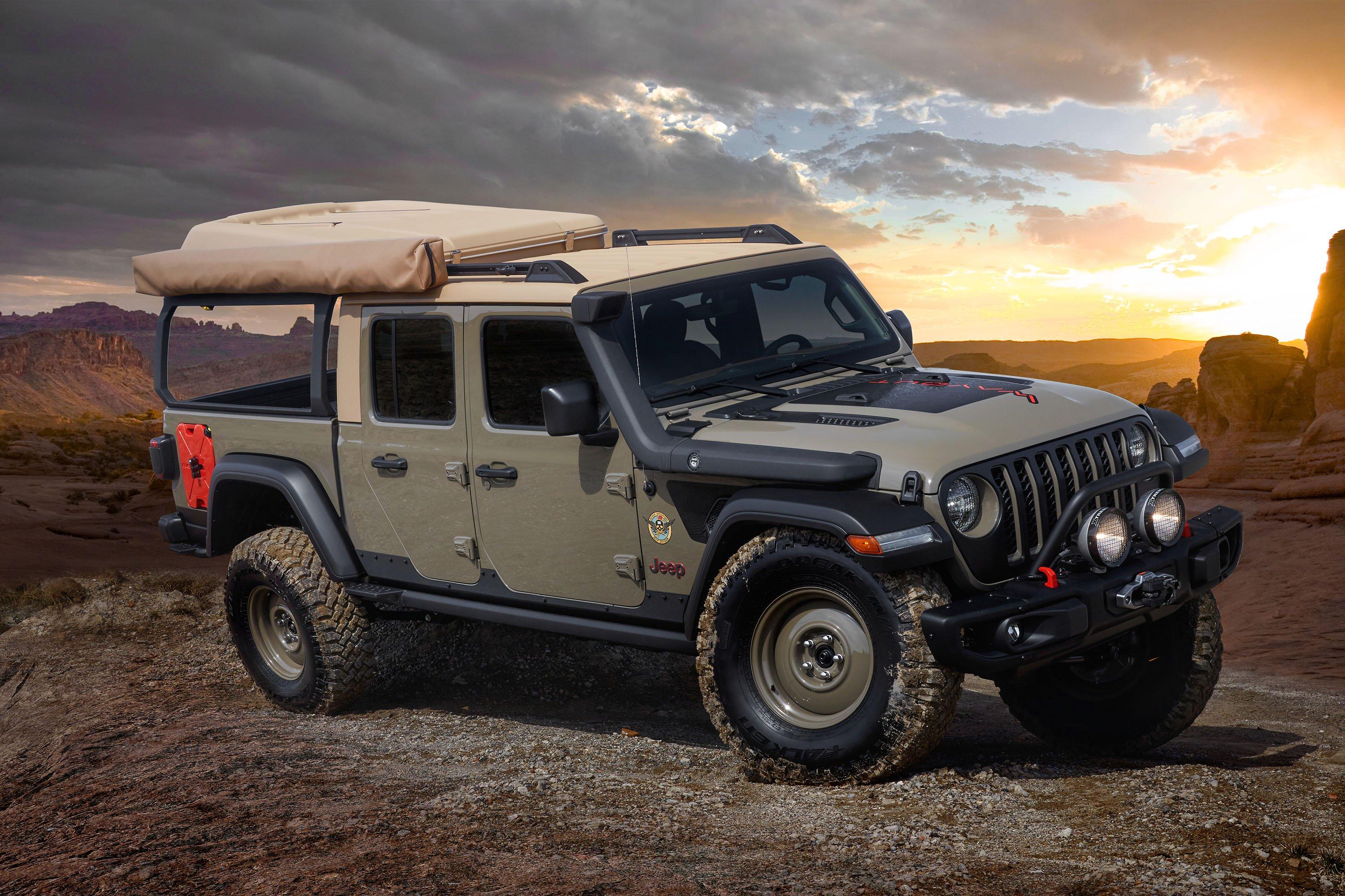 Jeep Gladiator Wayout Concept Picture, Photo