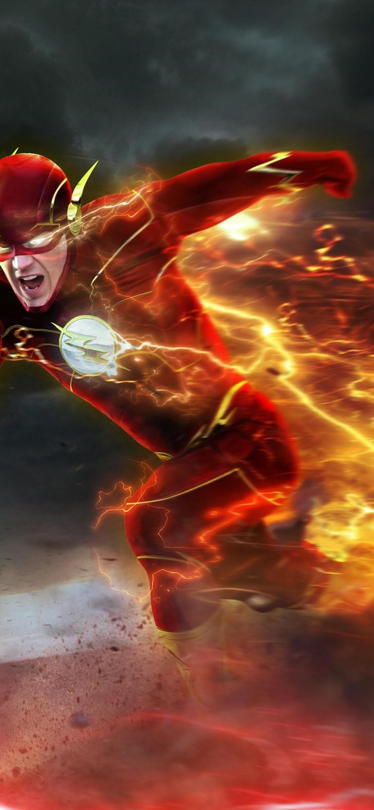 Barry Allen In Flash iPhone XS MAX HD 4k