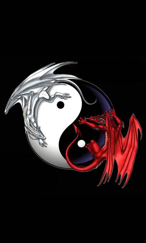 yin yang dragon