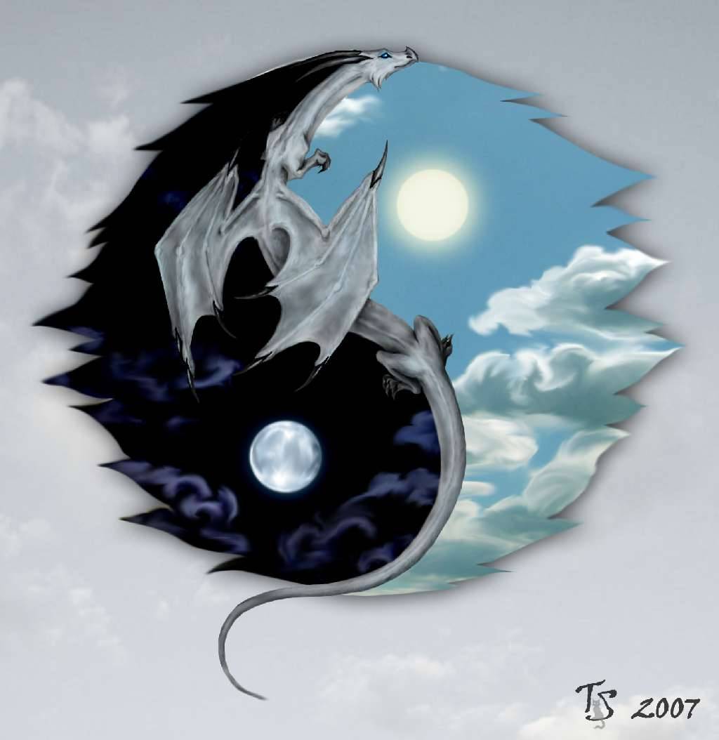 Yin Yang Dragon Wallpaper. Favourite Wallpaper Yin Yang Phone Wallpaper