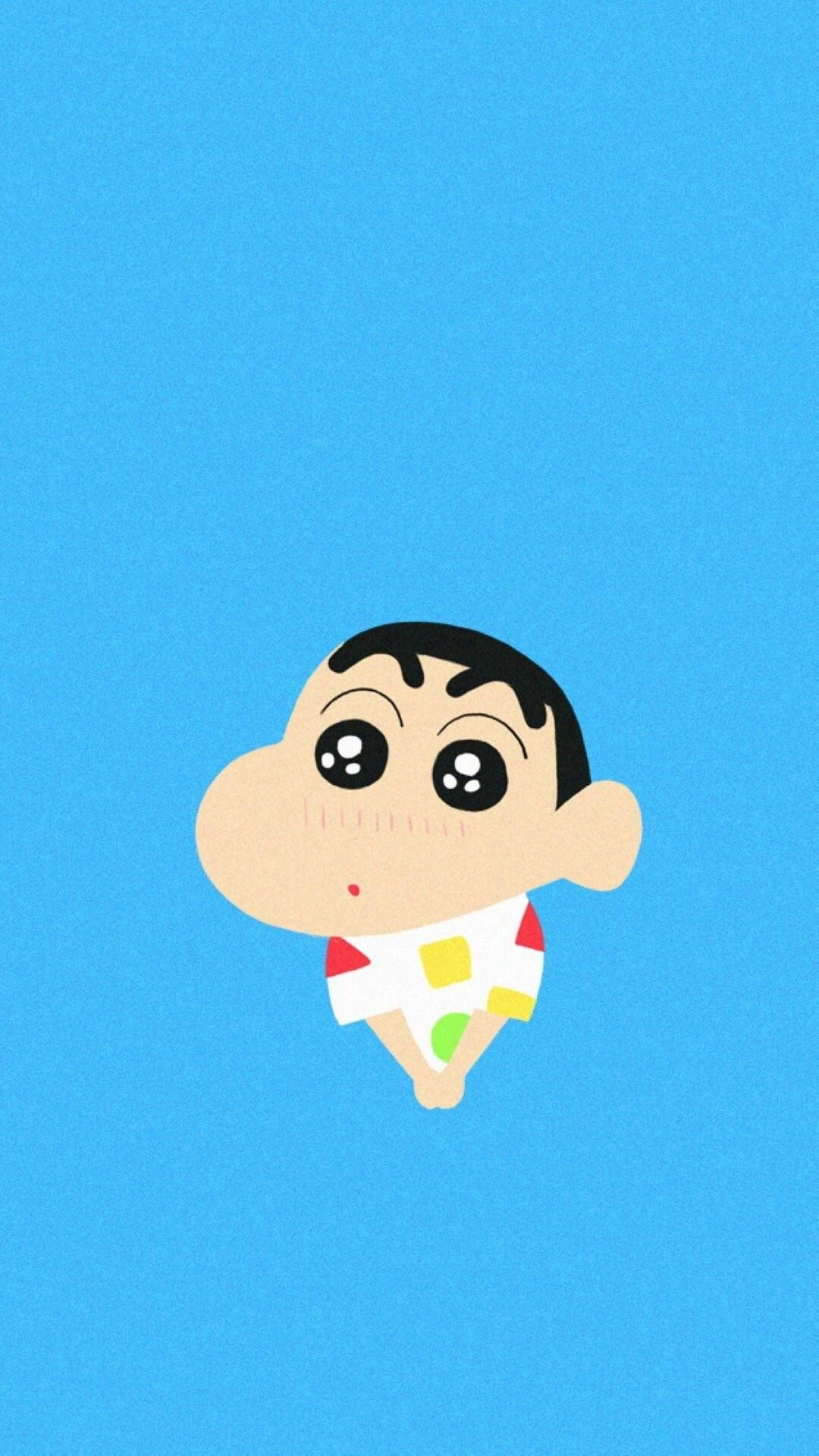 Silly Japanese Character Shin Chan Iphone
