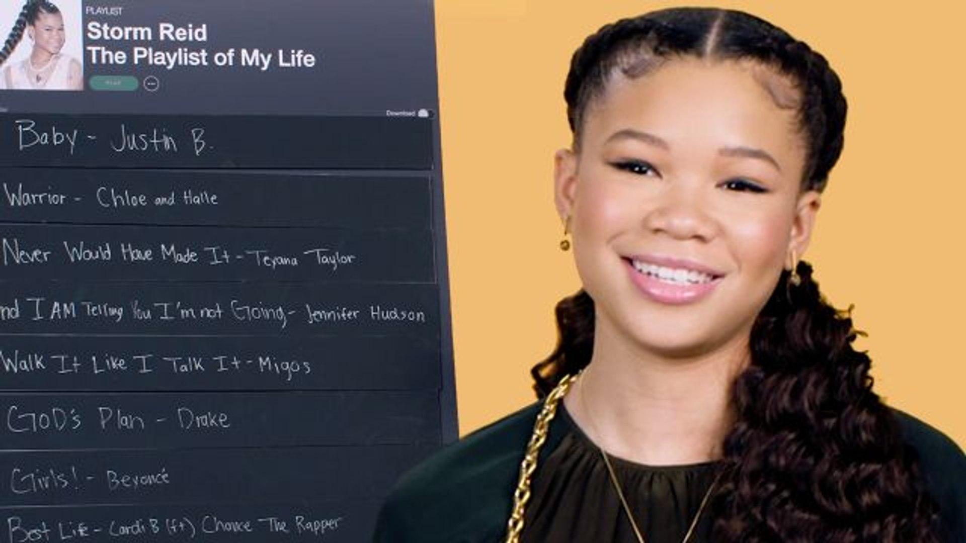 Storm Reid Creates The Playlist of Her Life