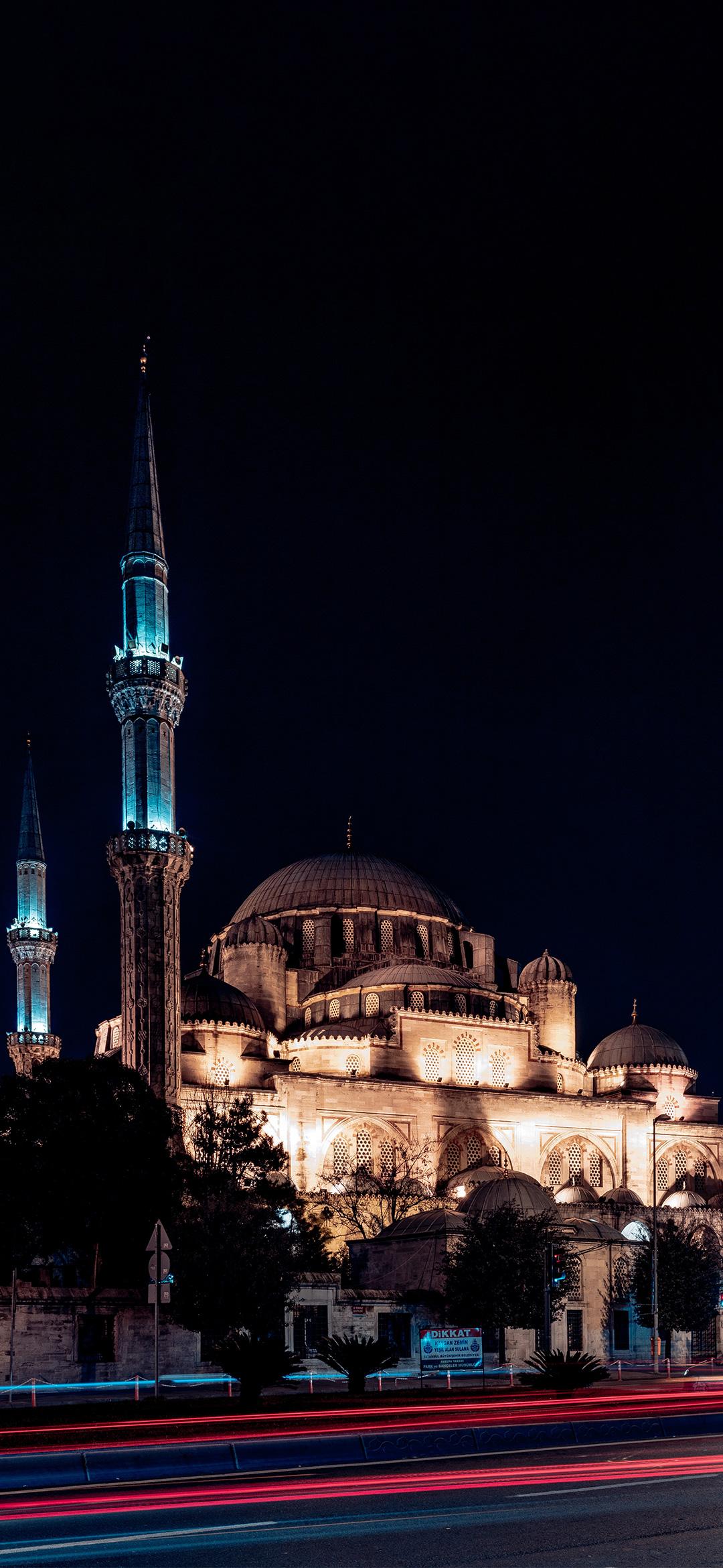 Night Istanbul Wallpaper iPhone, HD Wallpaper & background