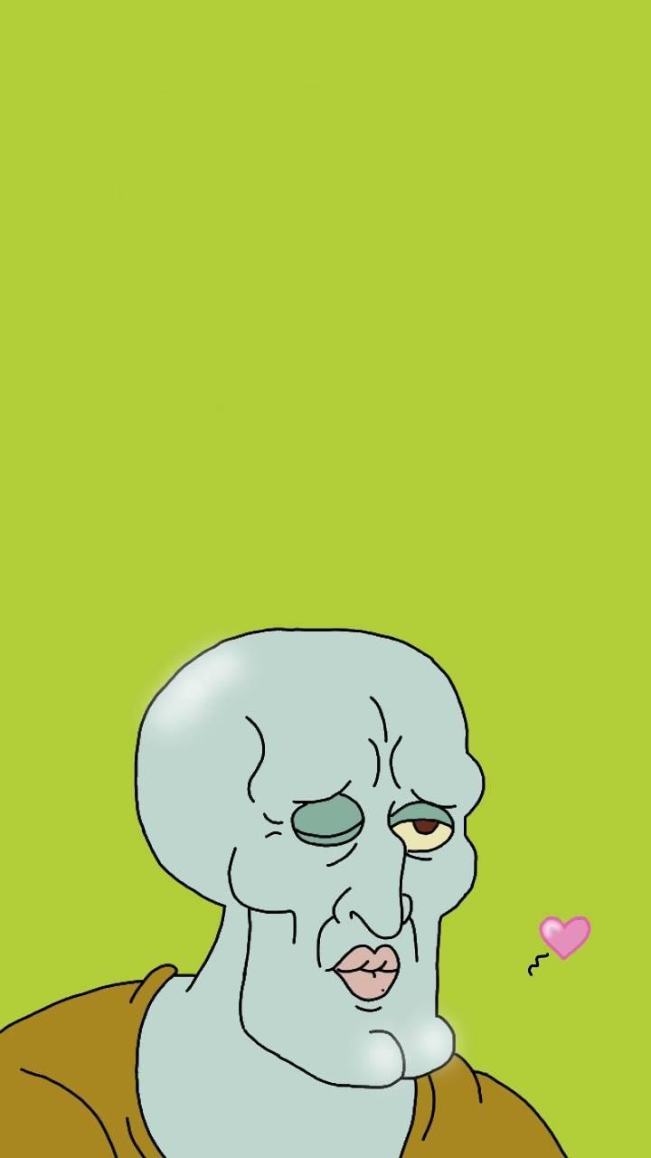 Squidward Wallpaper