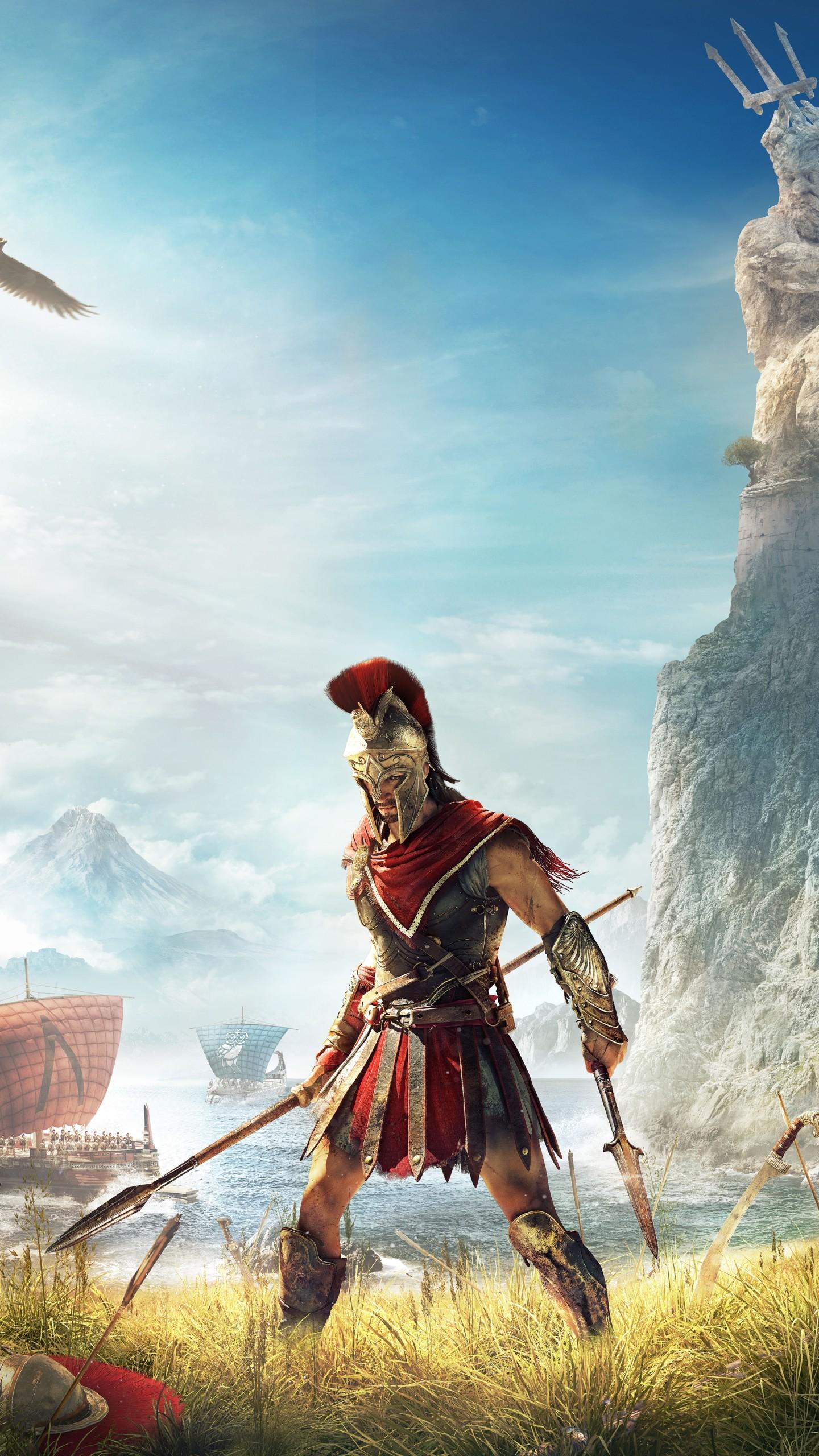 Wallpaper Assassin's Creed: Odyssey, Alexios, E3 4K, 8K
