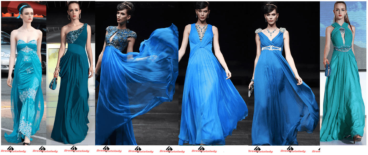Dress4Cutelady: Dress Up with Elegant Blue Color Evening