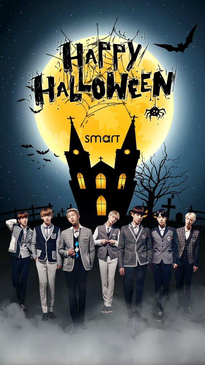 BTS Halloween Wallpaper Free BTS Halloween