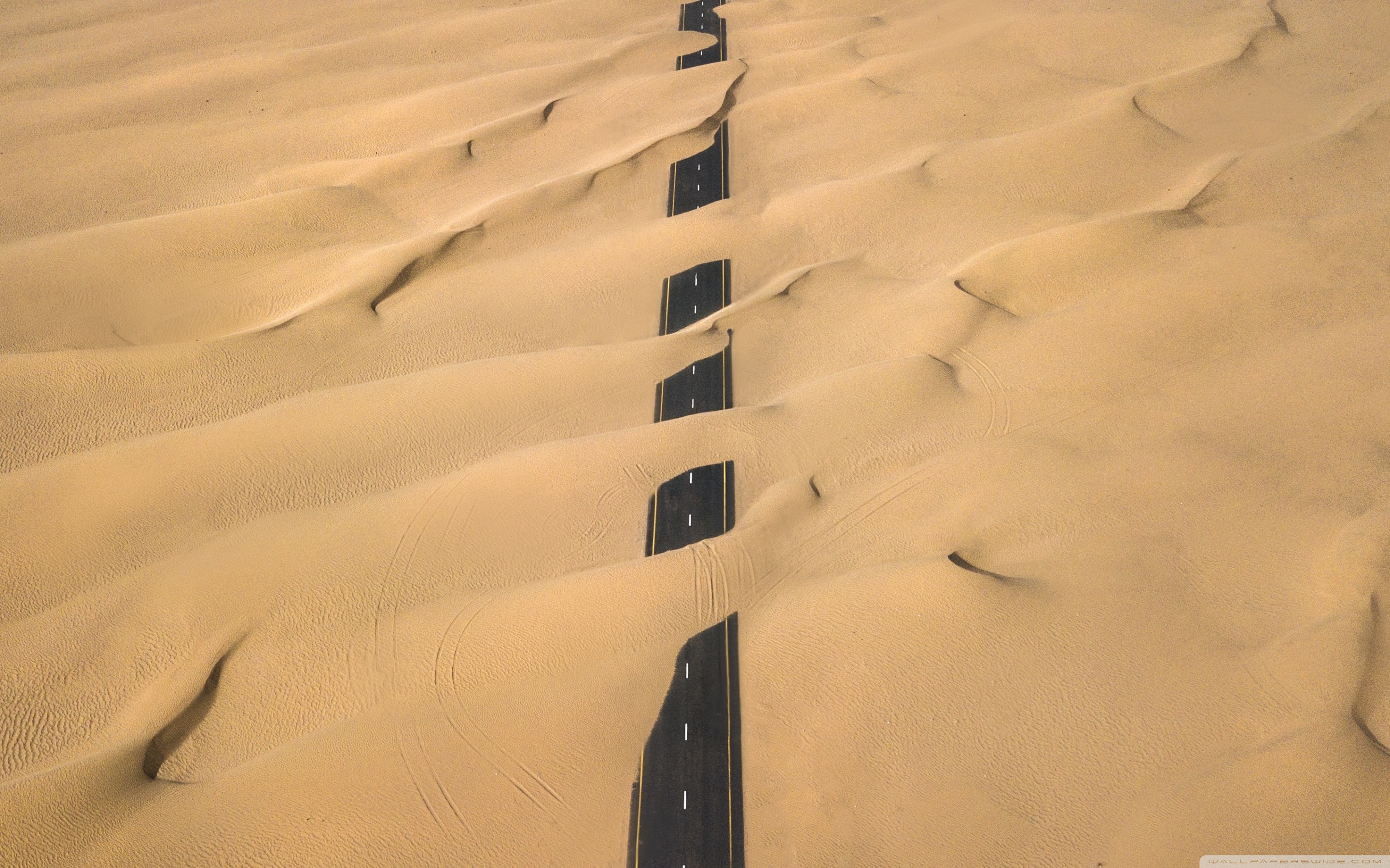 Desert Road ❤ 4K HD Desktop Wallpaper for • Wide & Ultra