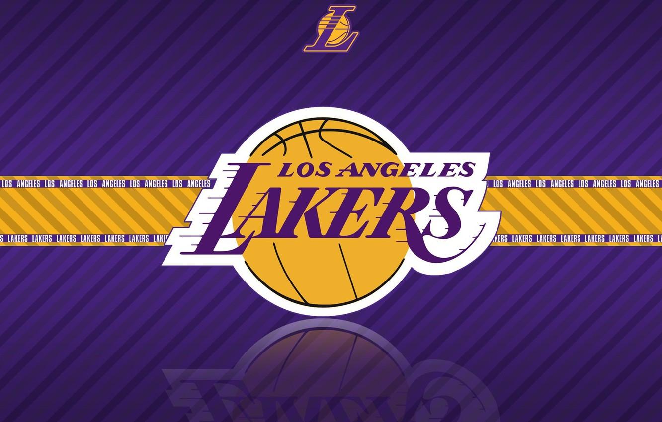 Wallpaper wallpaper, sport, logo, basketball, NBA, Los Angeles Lakers image for desktop, section спорт
