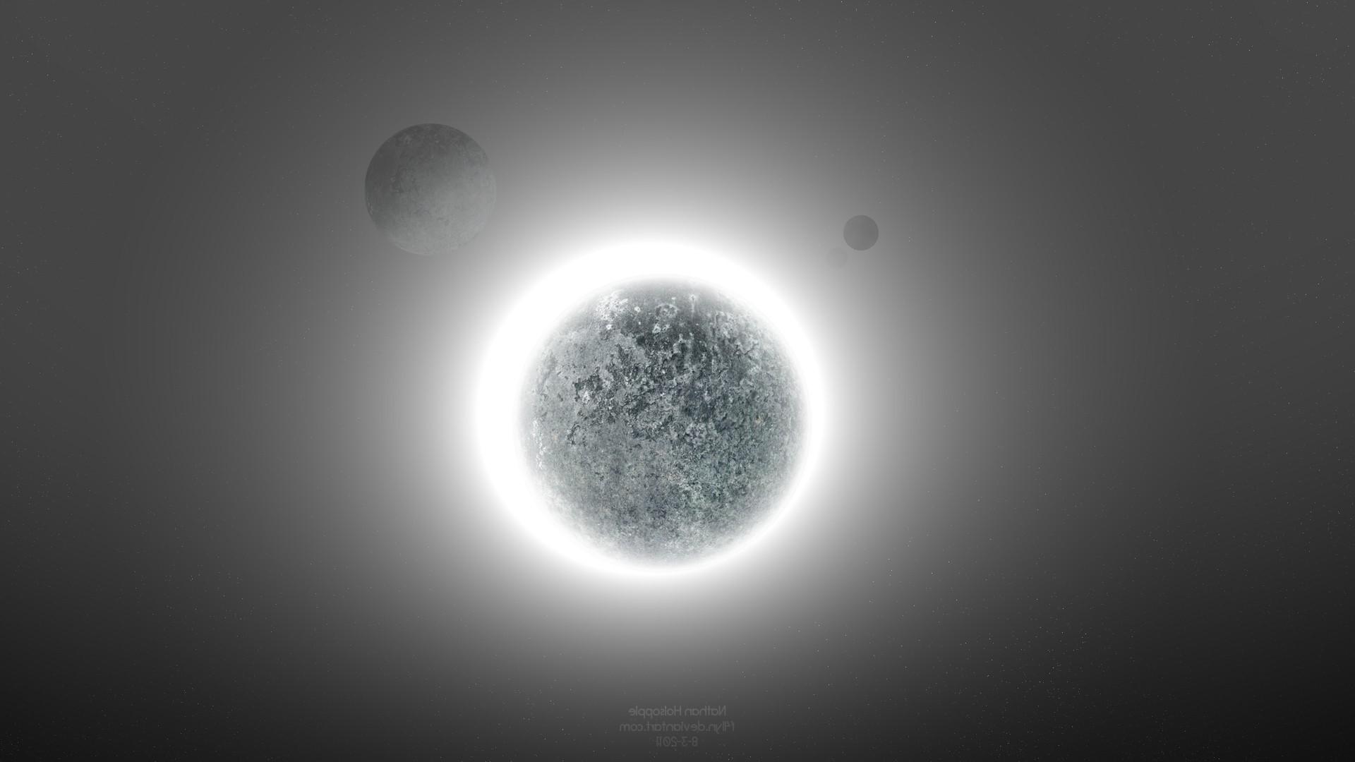 1920x1080 solar eclipse planet space art starkiteckt