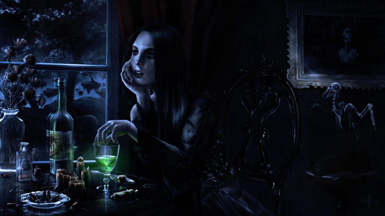 Gothic Vampire Wallpaper Free Gothic Vampire Background