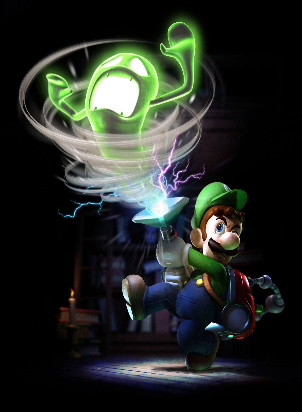 Luigi's Mansion: Dark Moon. Luigi. Luigi's mansion dark