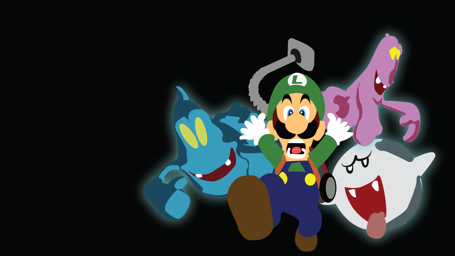 Luigi Desktop Wallpaper