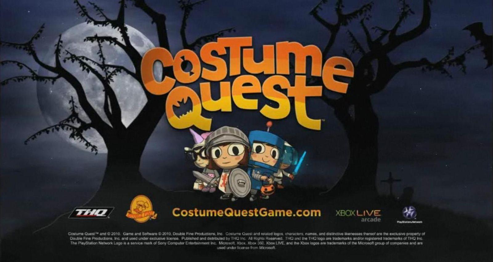 Promo Wallpaper For DoubleFine / THQ's Halloween Themed RPG