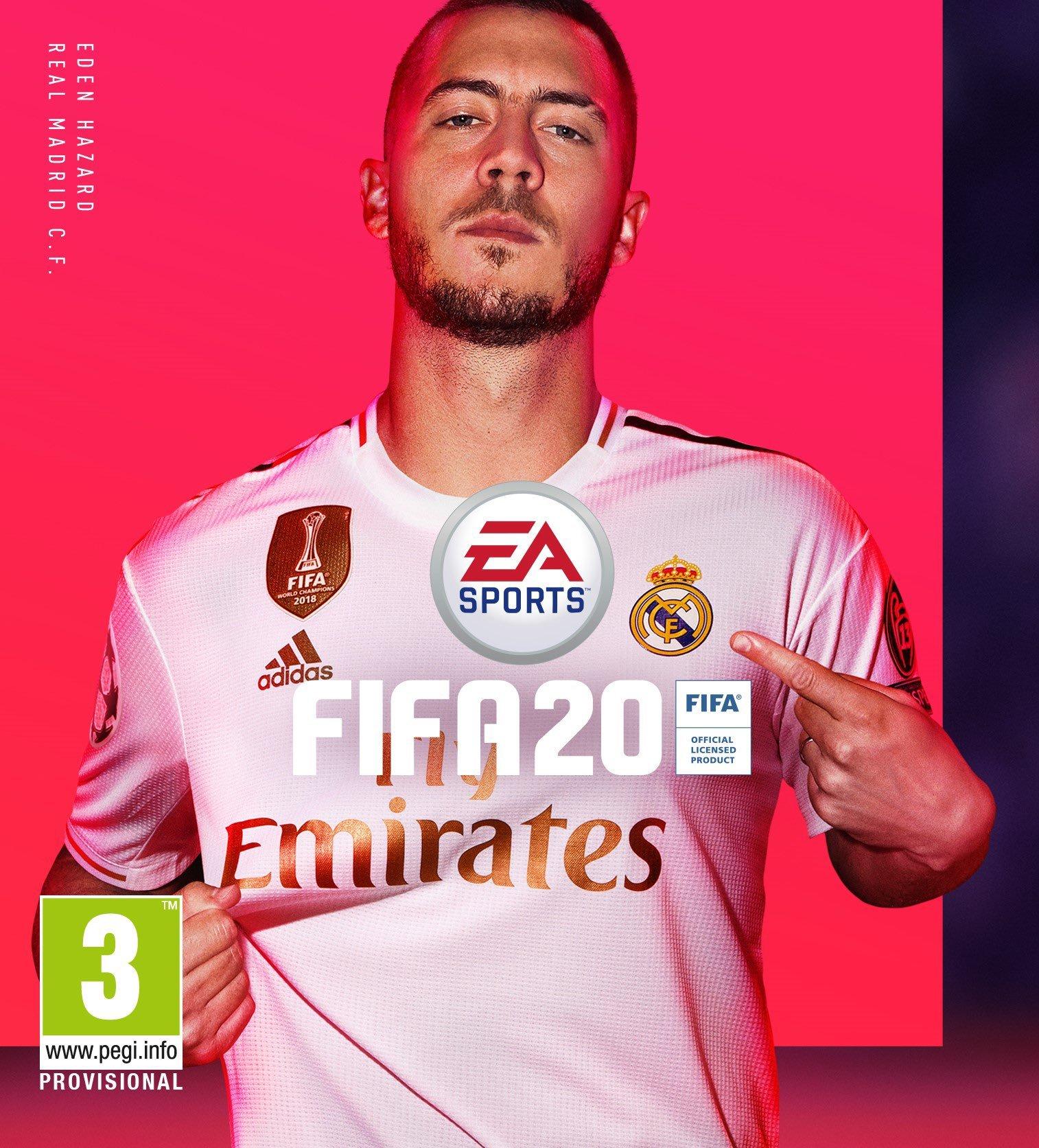 Eden Hazard revealed as FIFA 20 cover star