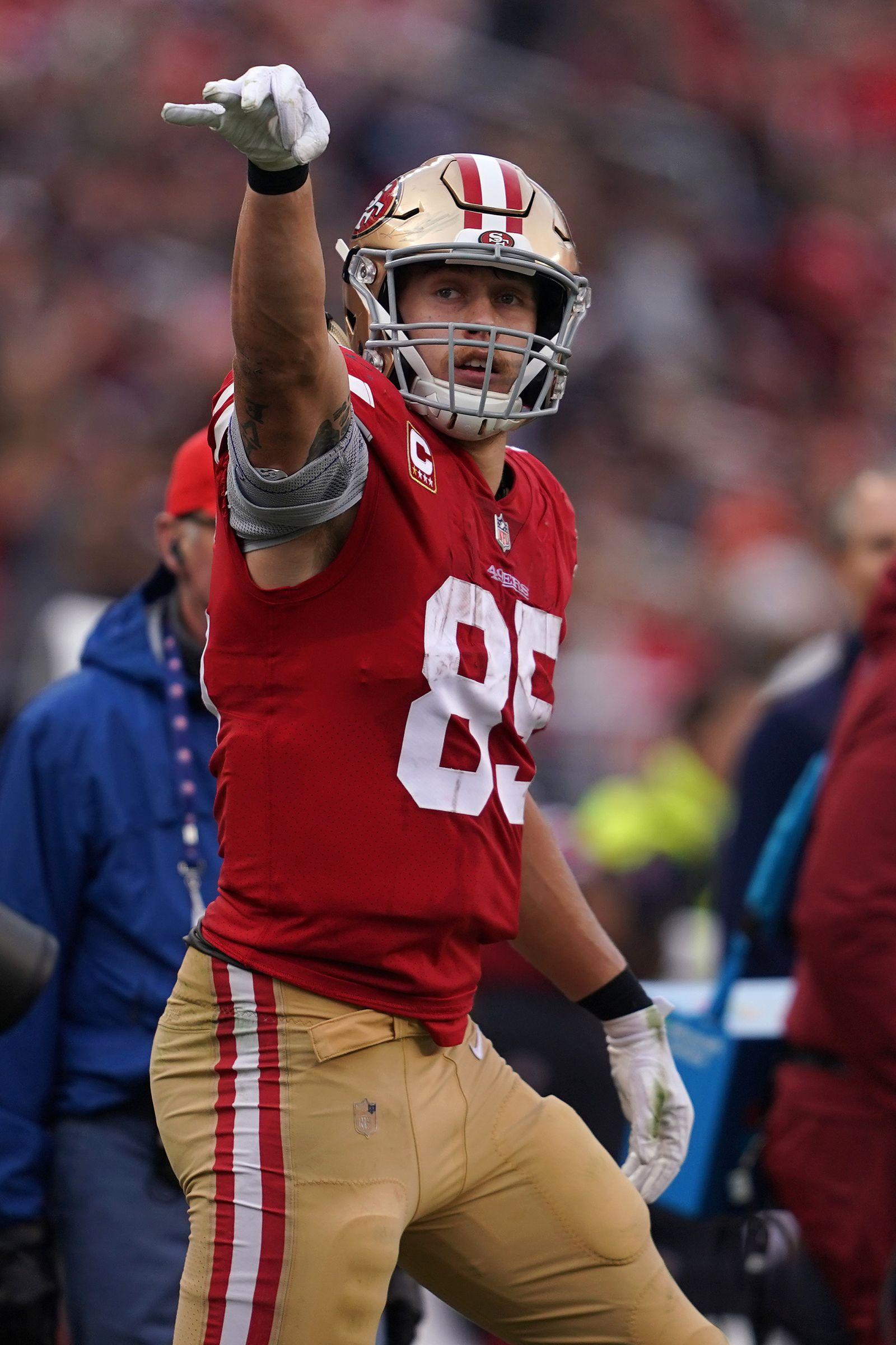 George Kittle: 'It's an honor' to pass Vernon Davis on 49ers