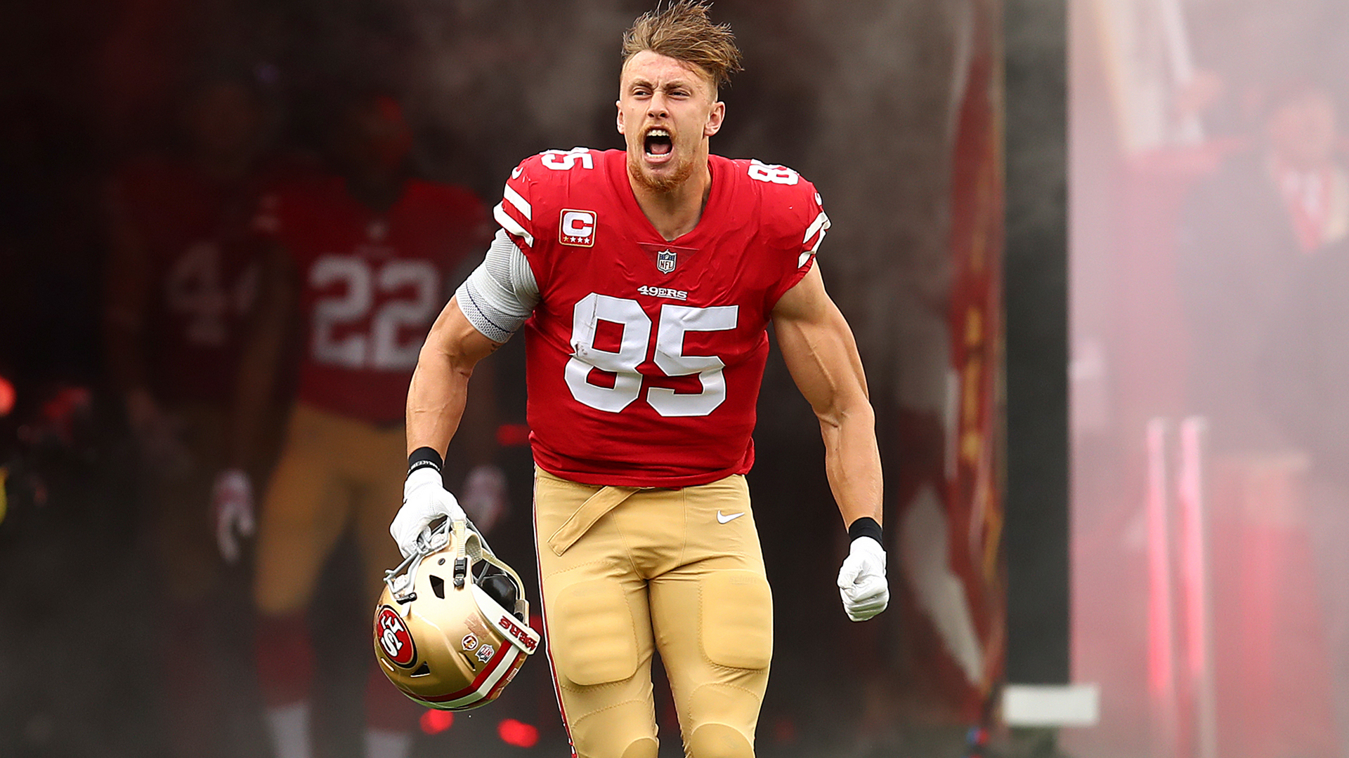 George Kittle's breakout season fueled by 'angry mindset.