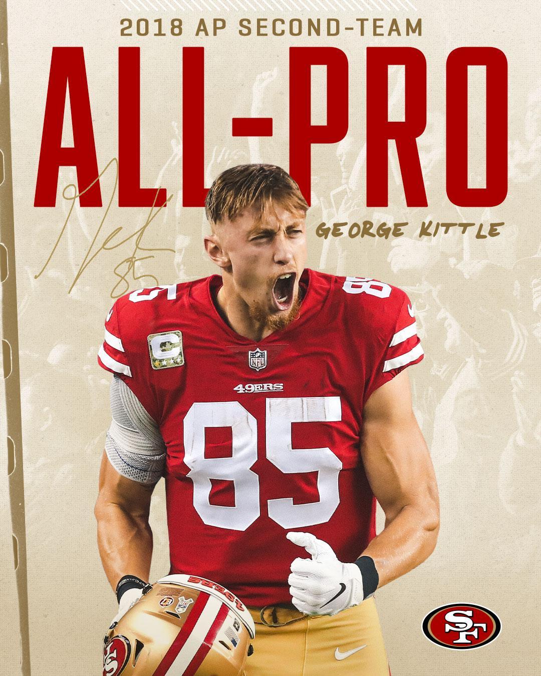 San Francisco 49ers Cold All Pro Kittle