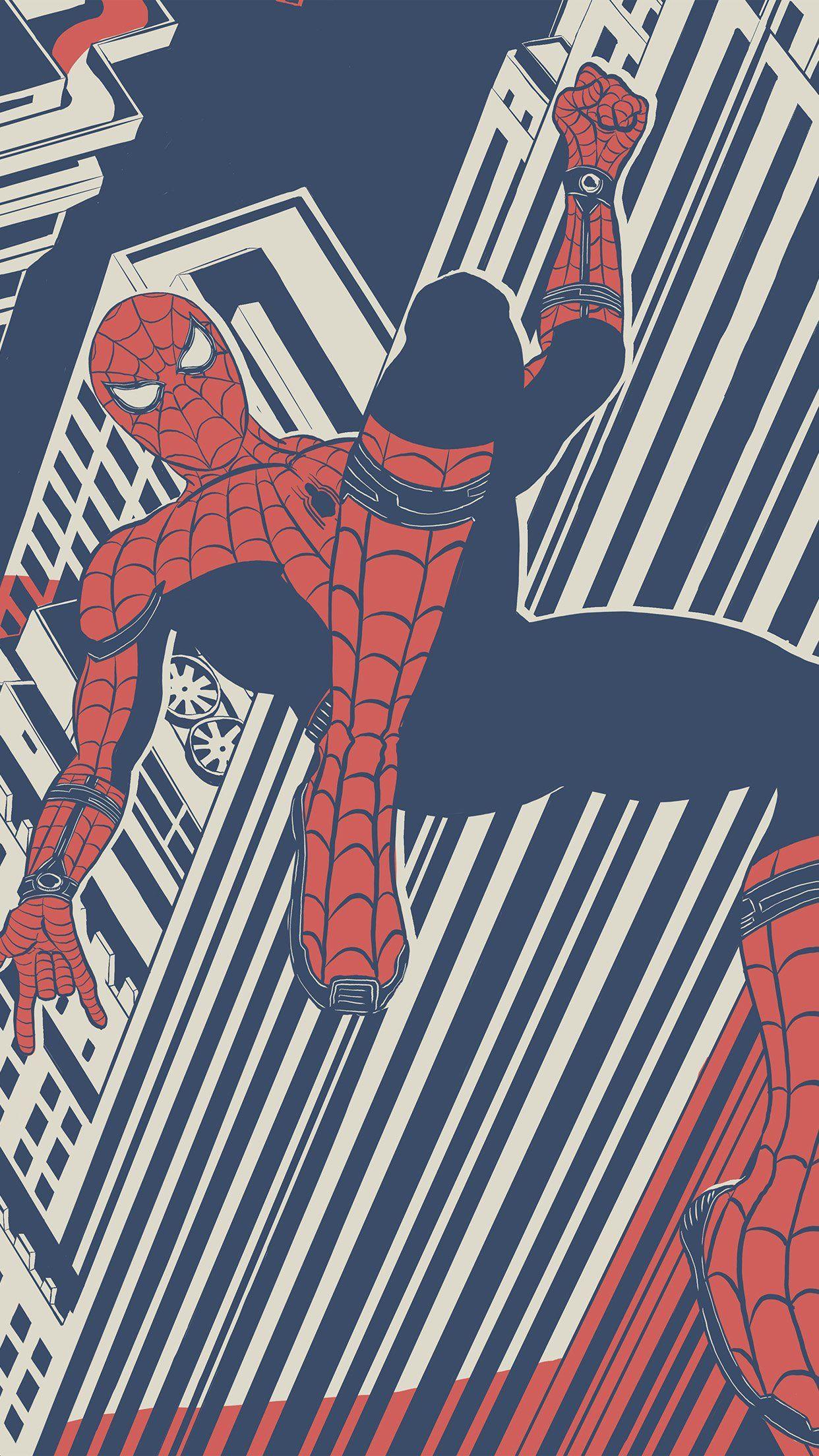 Total 69+ imagen vintage spiderman wallpaper