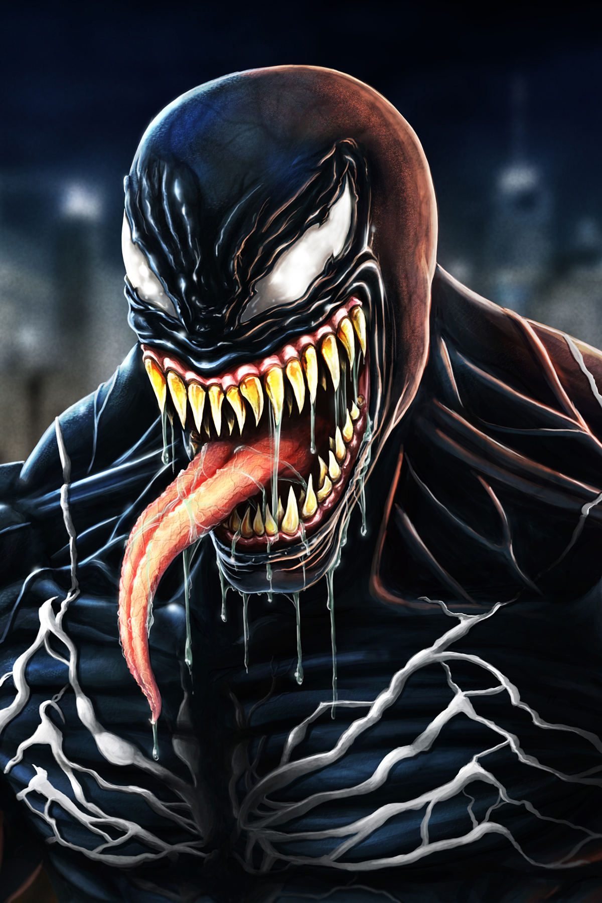 venom movie angary for fight 4k mobile wallpapers
