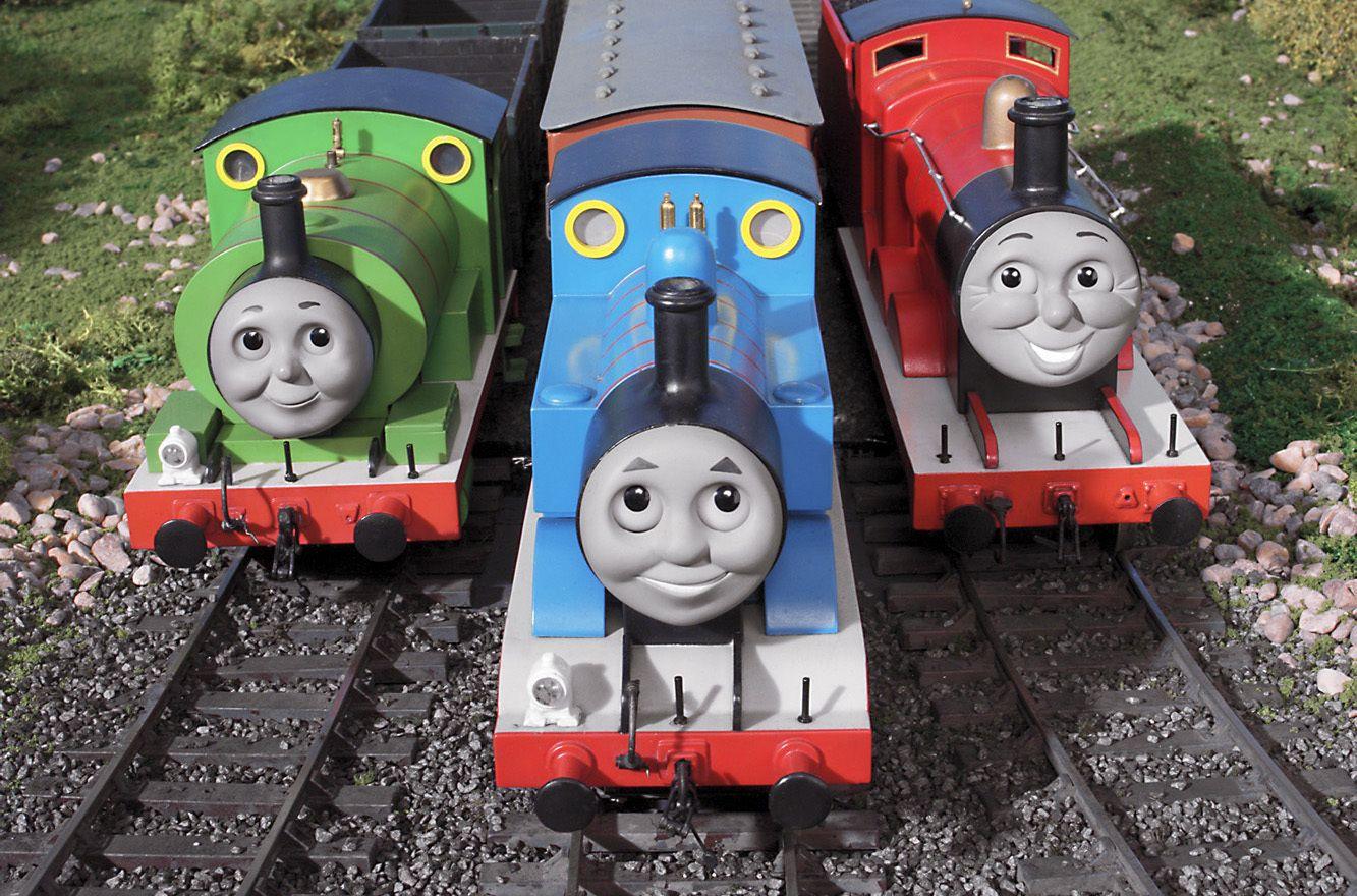 Thomas, Percy & James or as Cruz says Pamas, Puuurcy