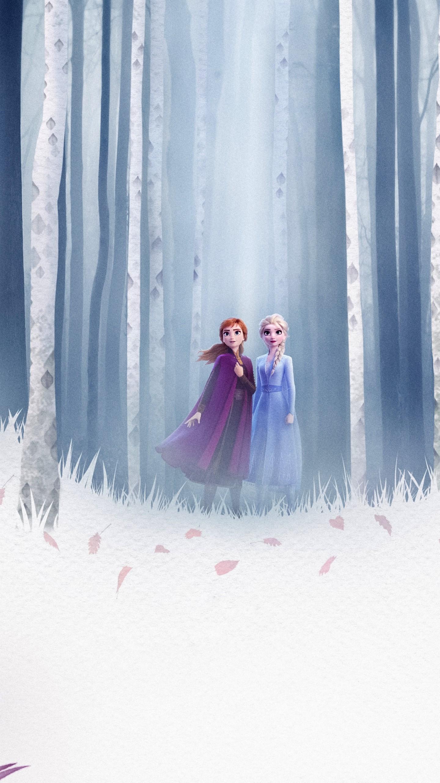 Wallpaper Frozen Queen Elsa, Anna, Walt Disney Animation