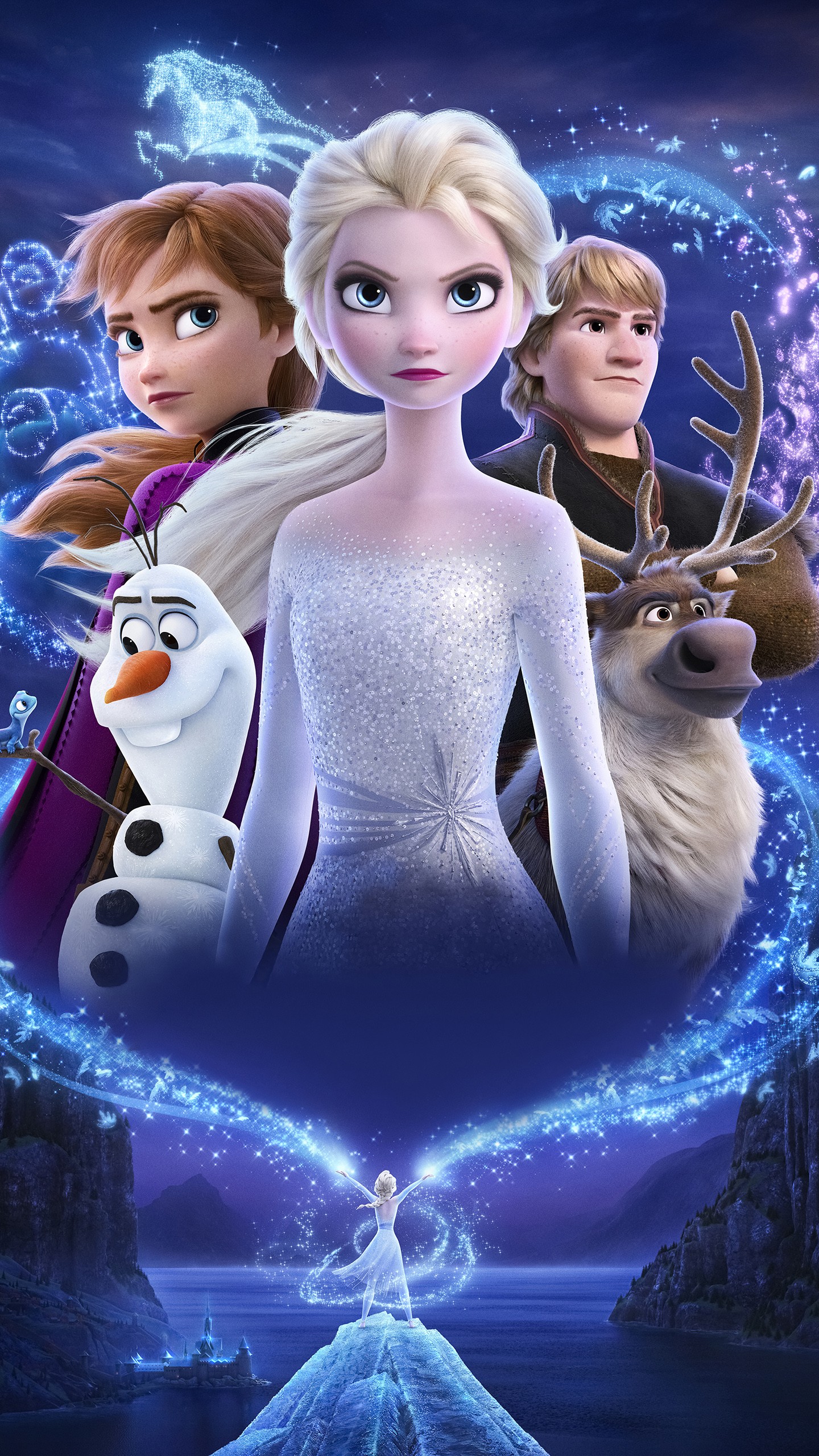Movie Wallpaper: iPhone Elsa Frozen 2 Wallpaper