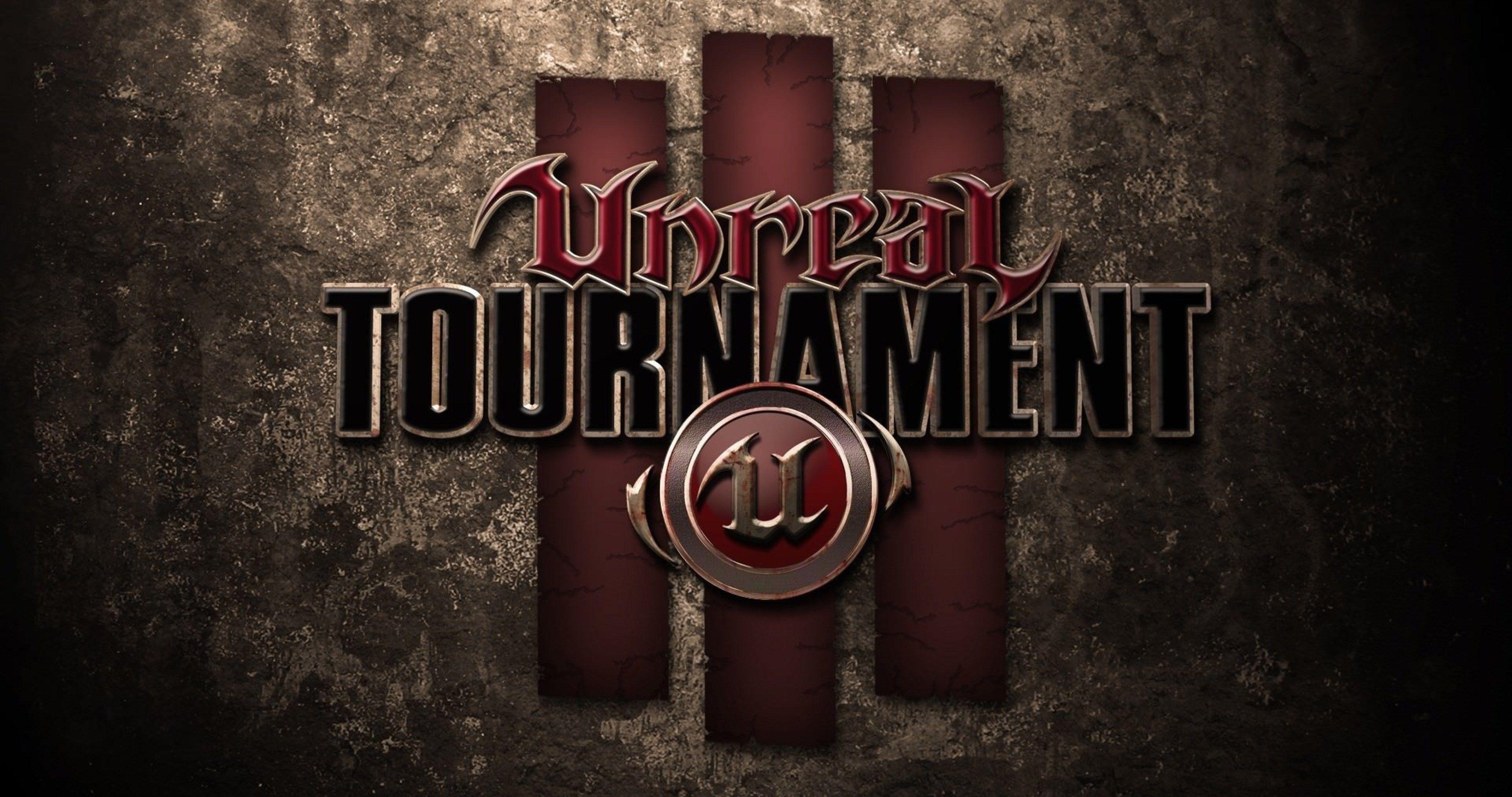 unreal tournament logo 4k ultra HD wallpaper. ololoshenka