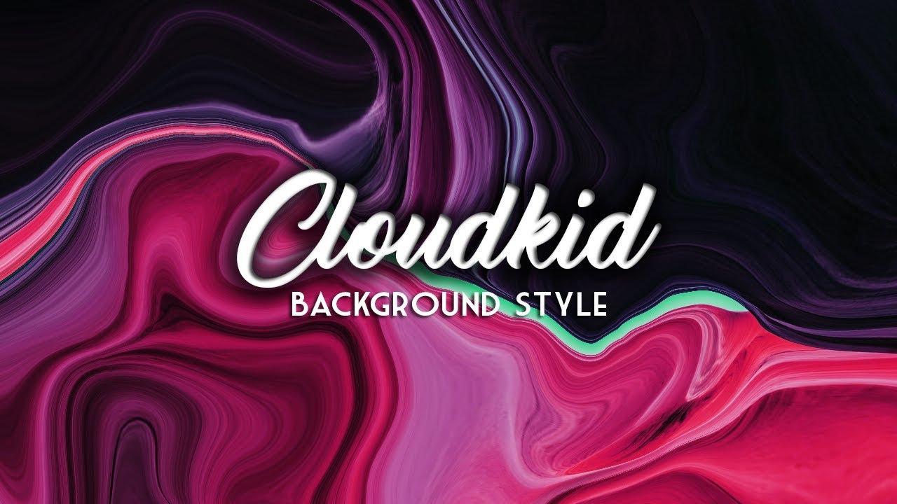 Sample Cloud Kid's Wallpaper in Rose design by Ferm Living –  designer-rug.com