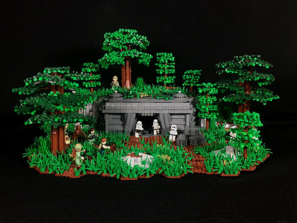 Endor Bunker. On the Forest Moon of Endor the brave Rebel A