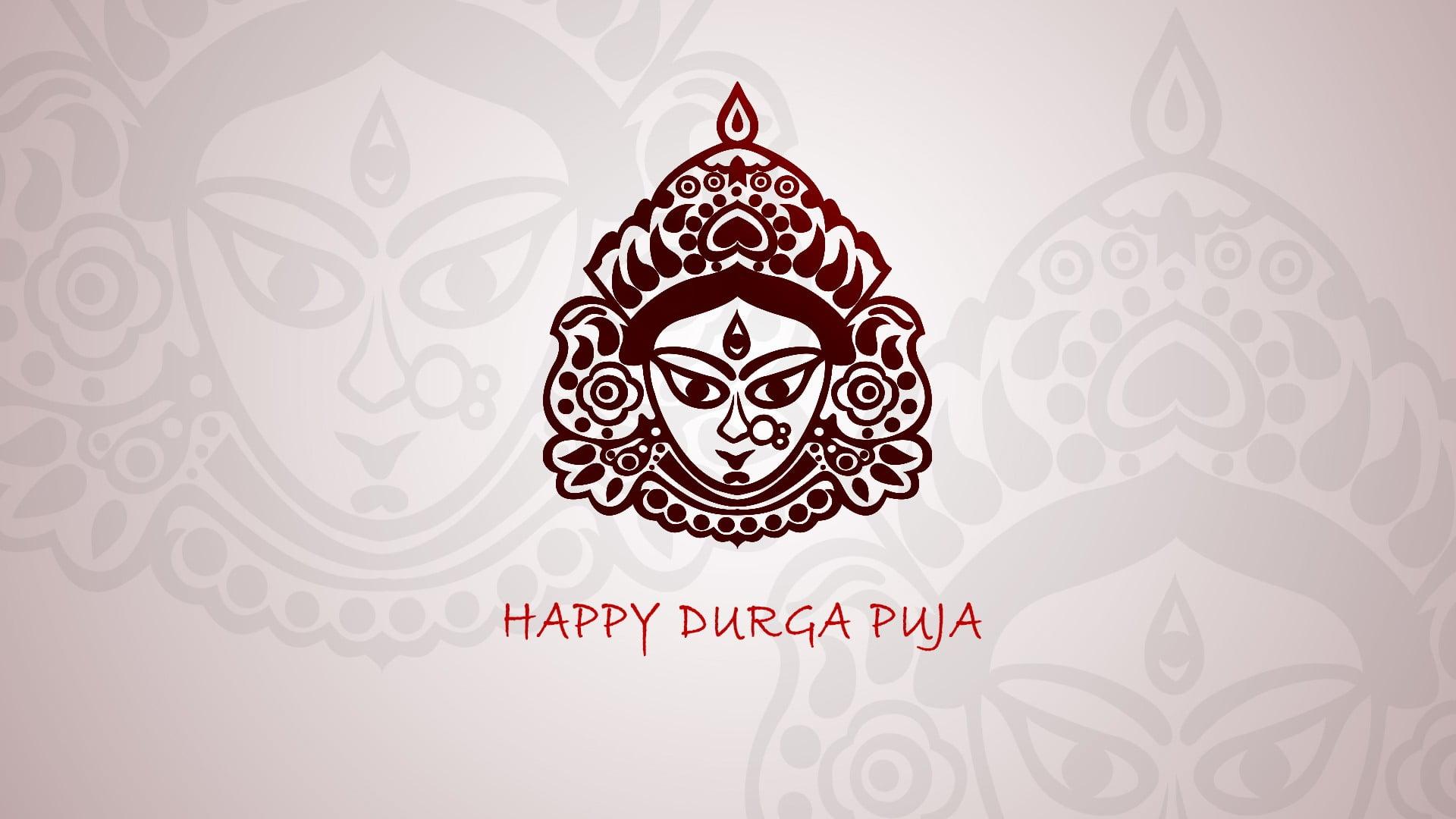 Happy Durga Puja poster, fan art, metalanguage, festivals HD