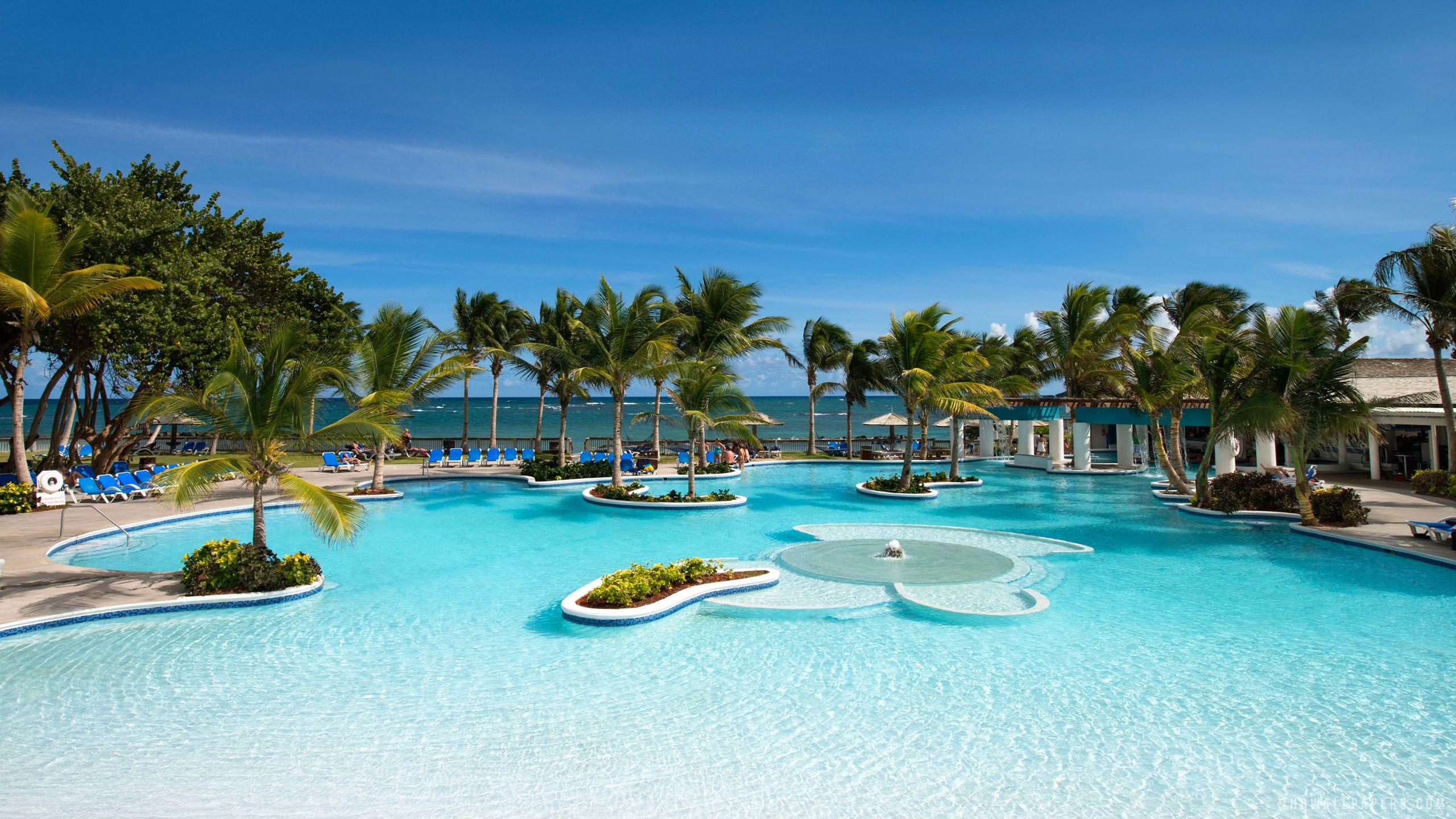 Beach Widescreen Wallpaper 1600×900 Beach Resort Wallpaper