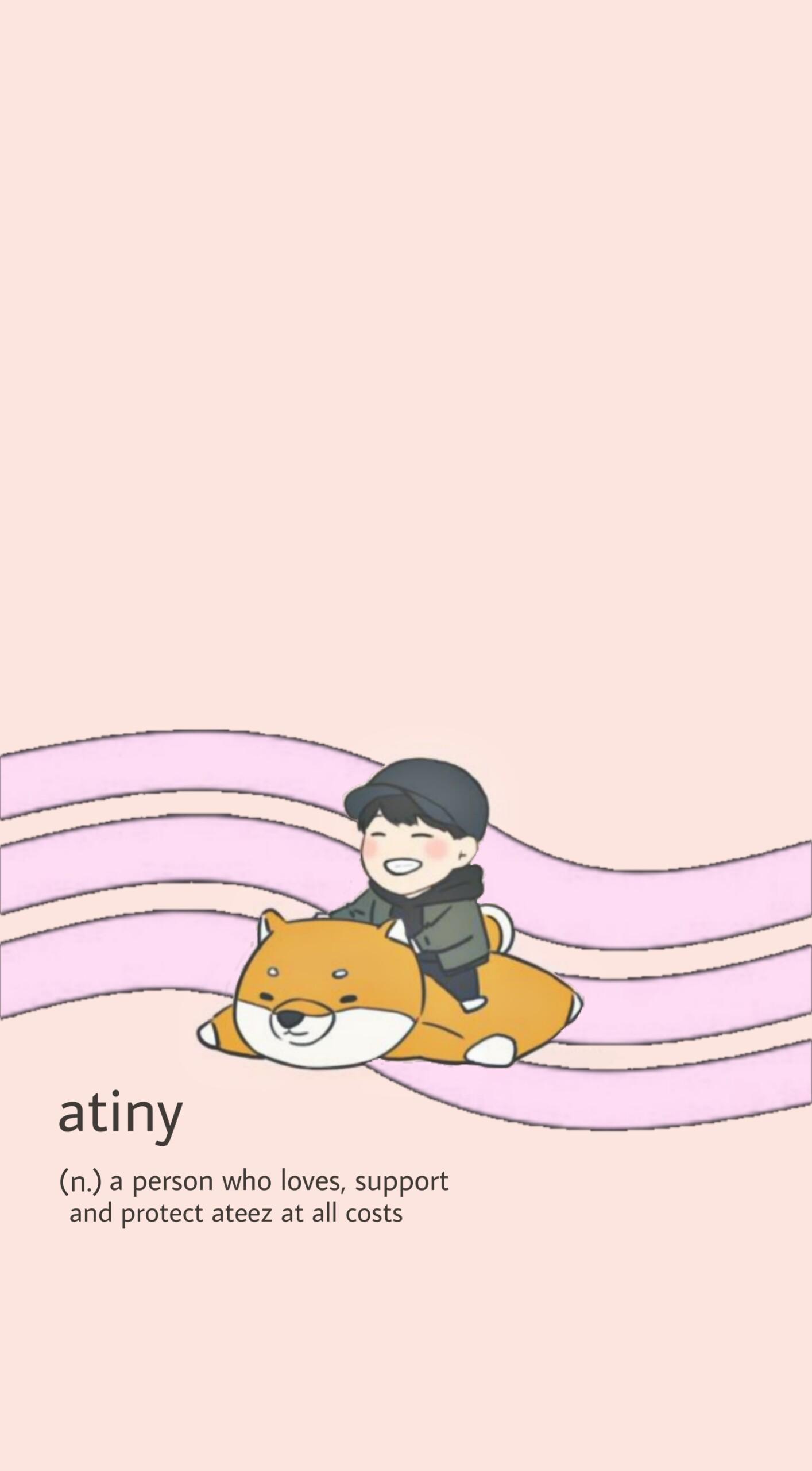 ateez san wallpaper kpop choisan cute aesthetic