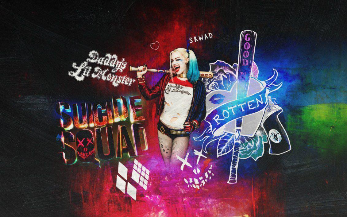 Harley Quinn Daddy's Lil Monster Wallpapers - Wallpaper Cave