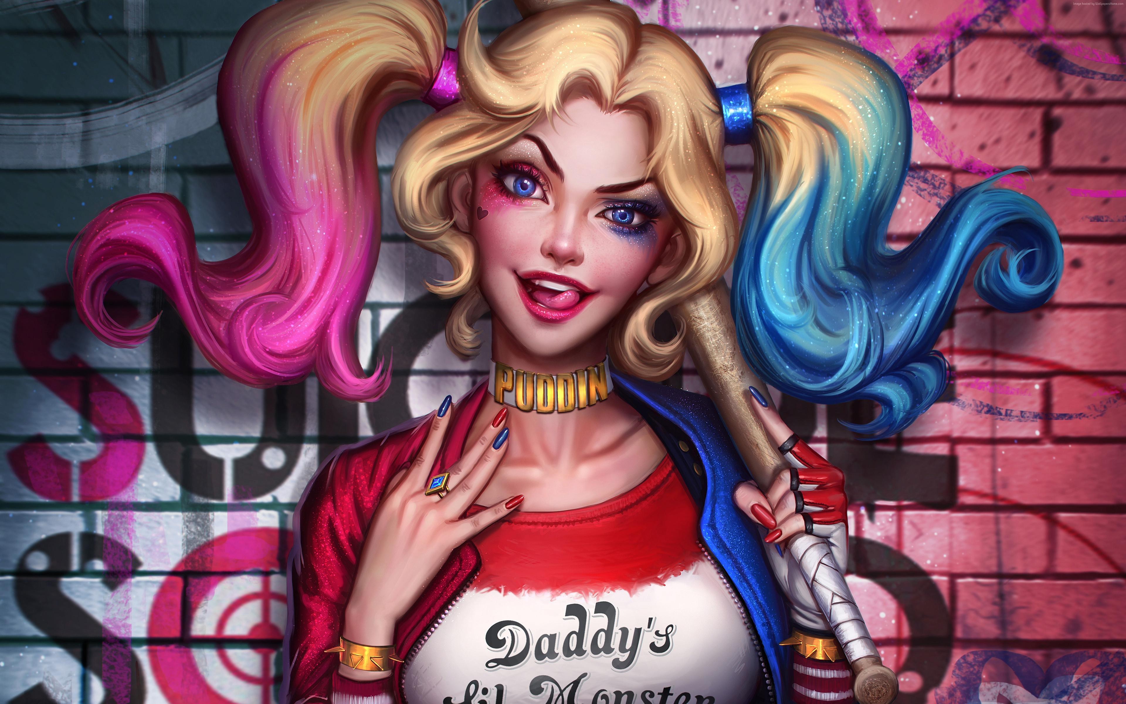 Harley Quinn Daddy's Lil Monster Wallpapers - Wallpaper Cave